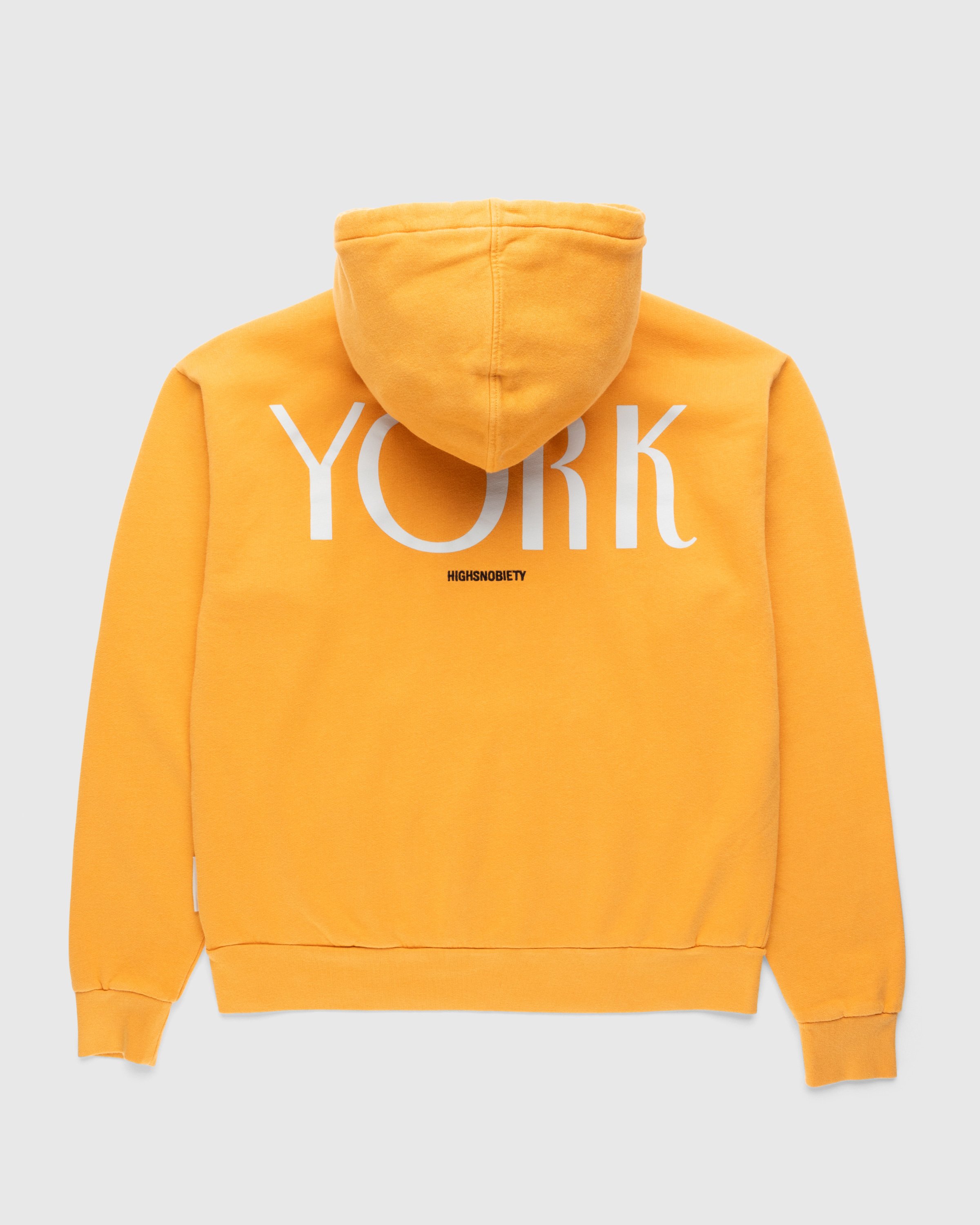 Highsnobiety - Neu York Orange Hoodie - Clothing - Orange - Image 2