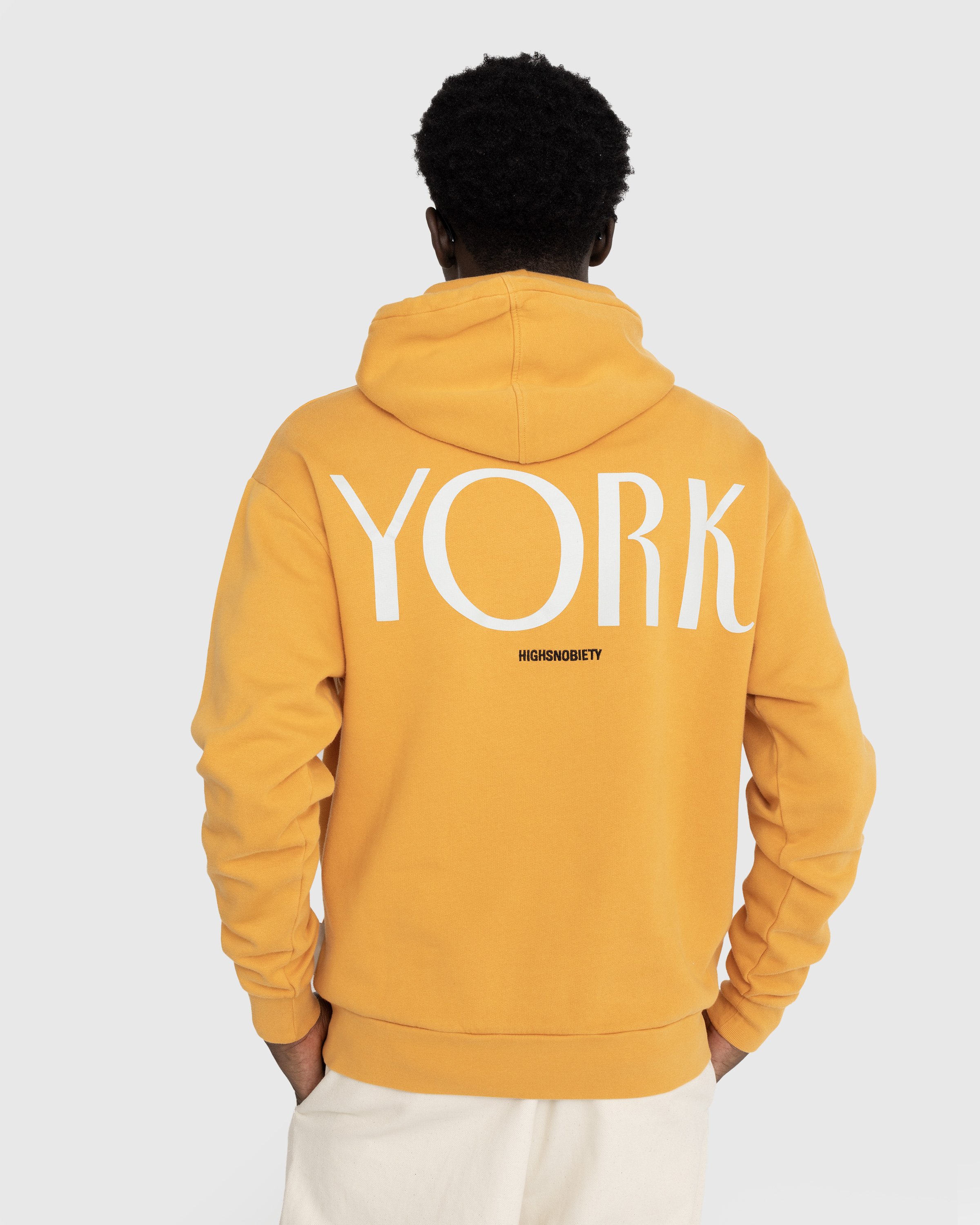 Highsnobiety - Neu York Orange Hoodie - Clothing - Orange - Image 4