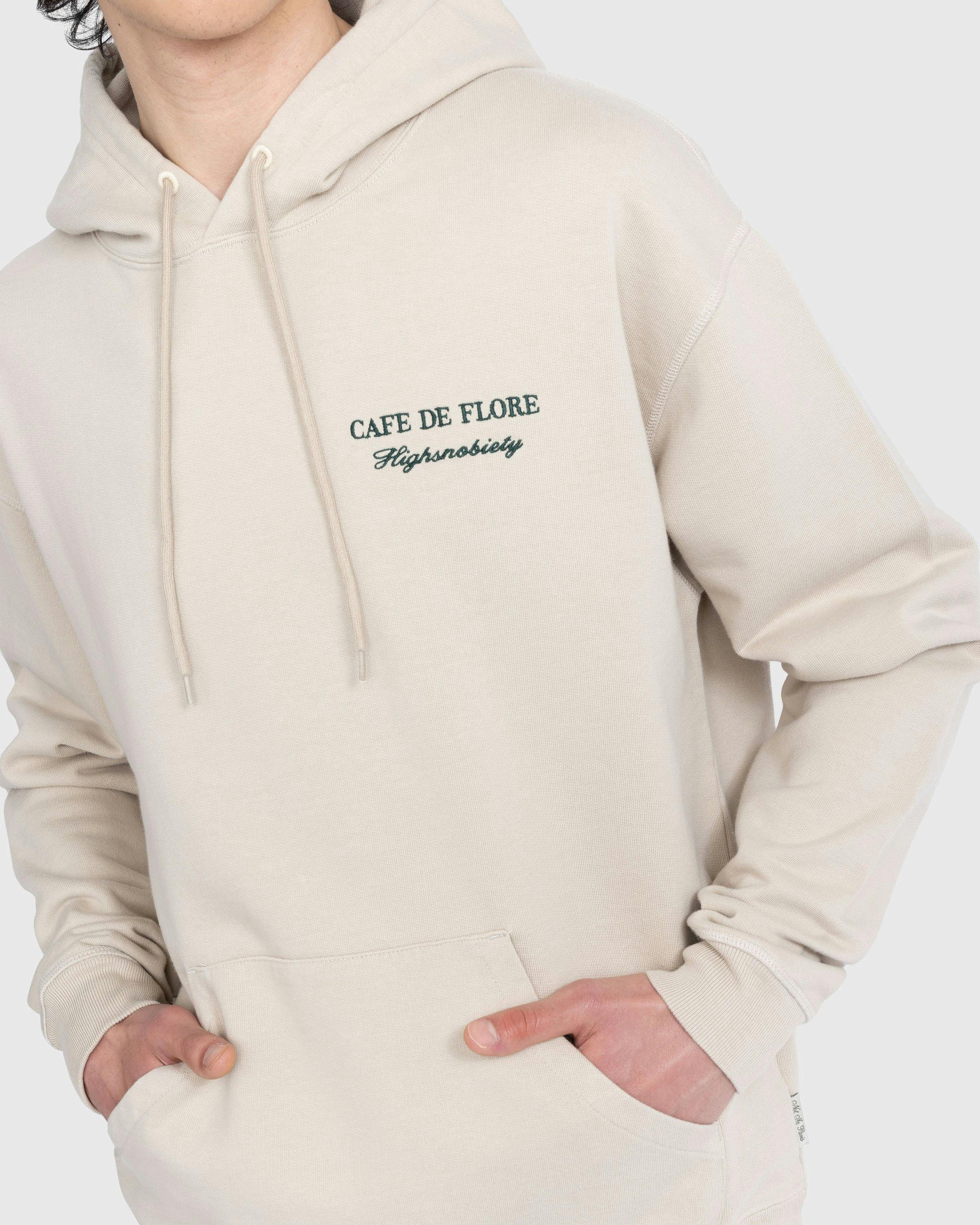 Café de Flore x Highsnobiety - Hoodie Eggshell - Clothing - Beige - Image 4