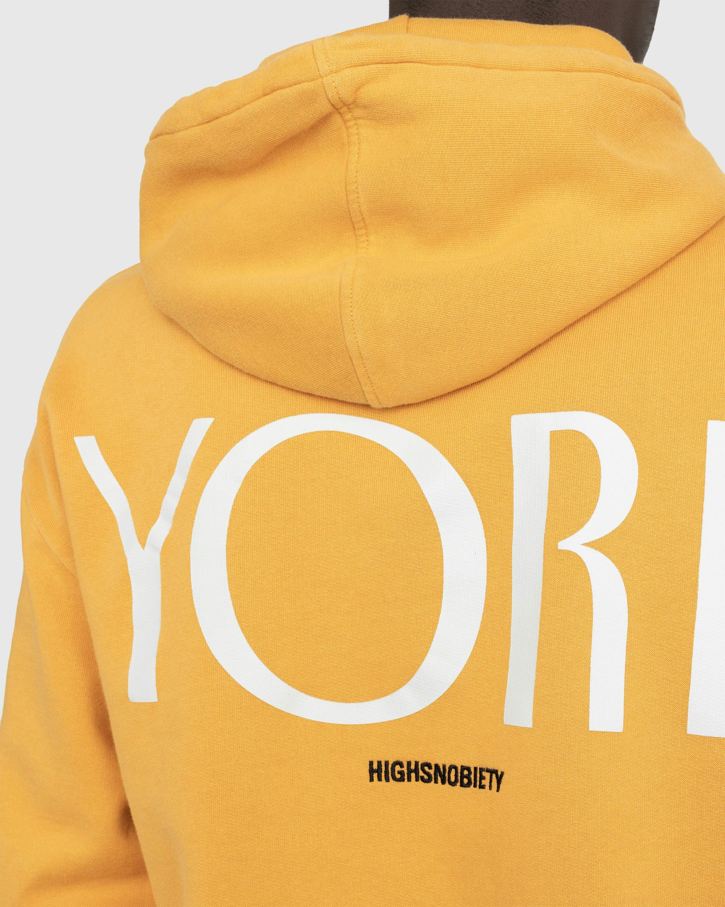 Highsnobiety - Neu York Orange Hoodie - Clothing - Orange - Image 5