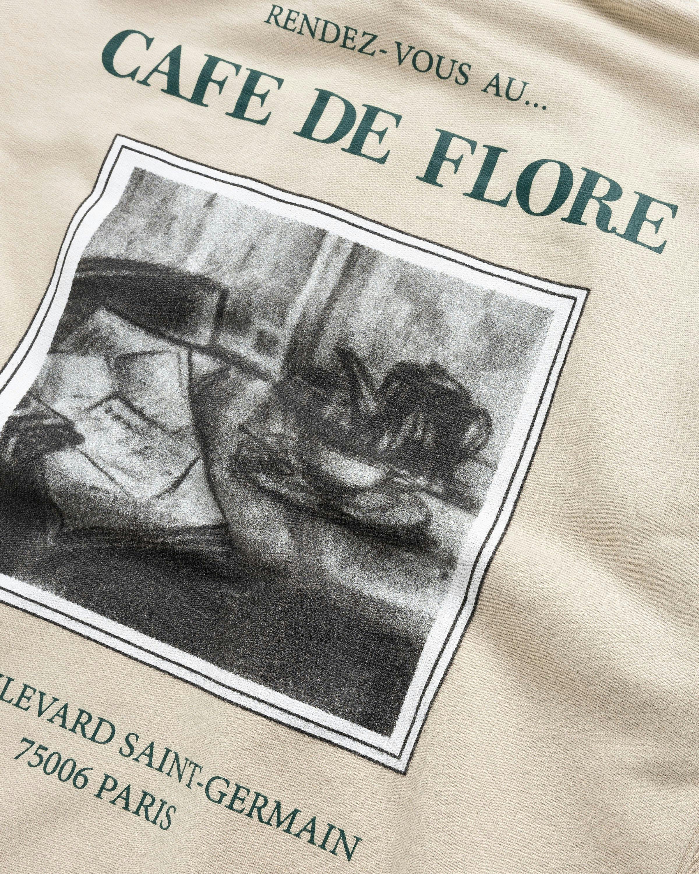 Café de Flore x Highsnobiety - Hoodie Eggshell - Clothing - Beige - Image 5