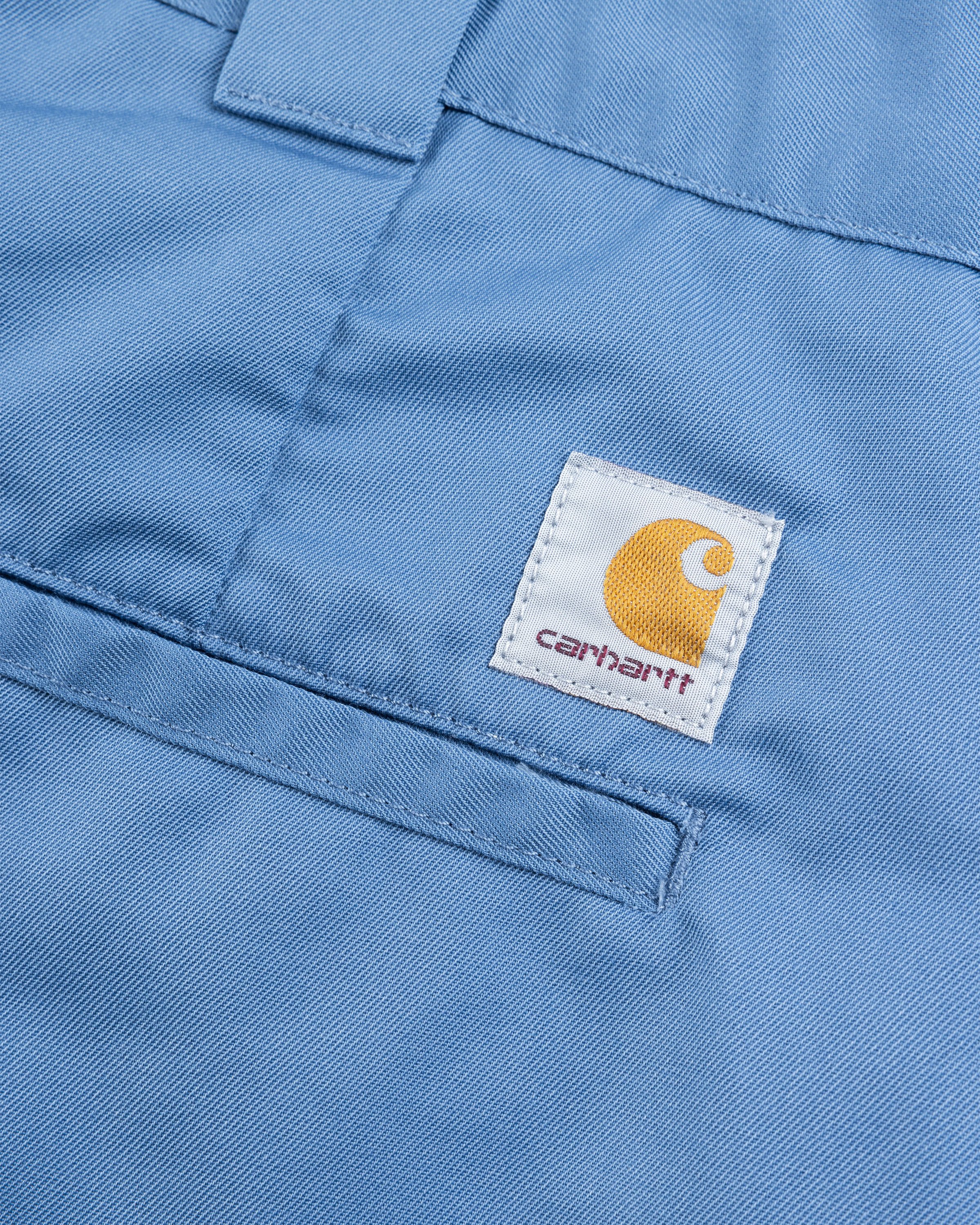 Carhartt WIP - Craft Short Sorrent /rinsed - Clothing - Blue - Image 6
