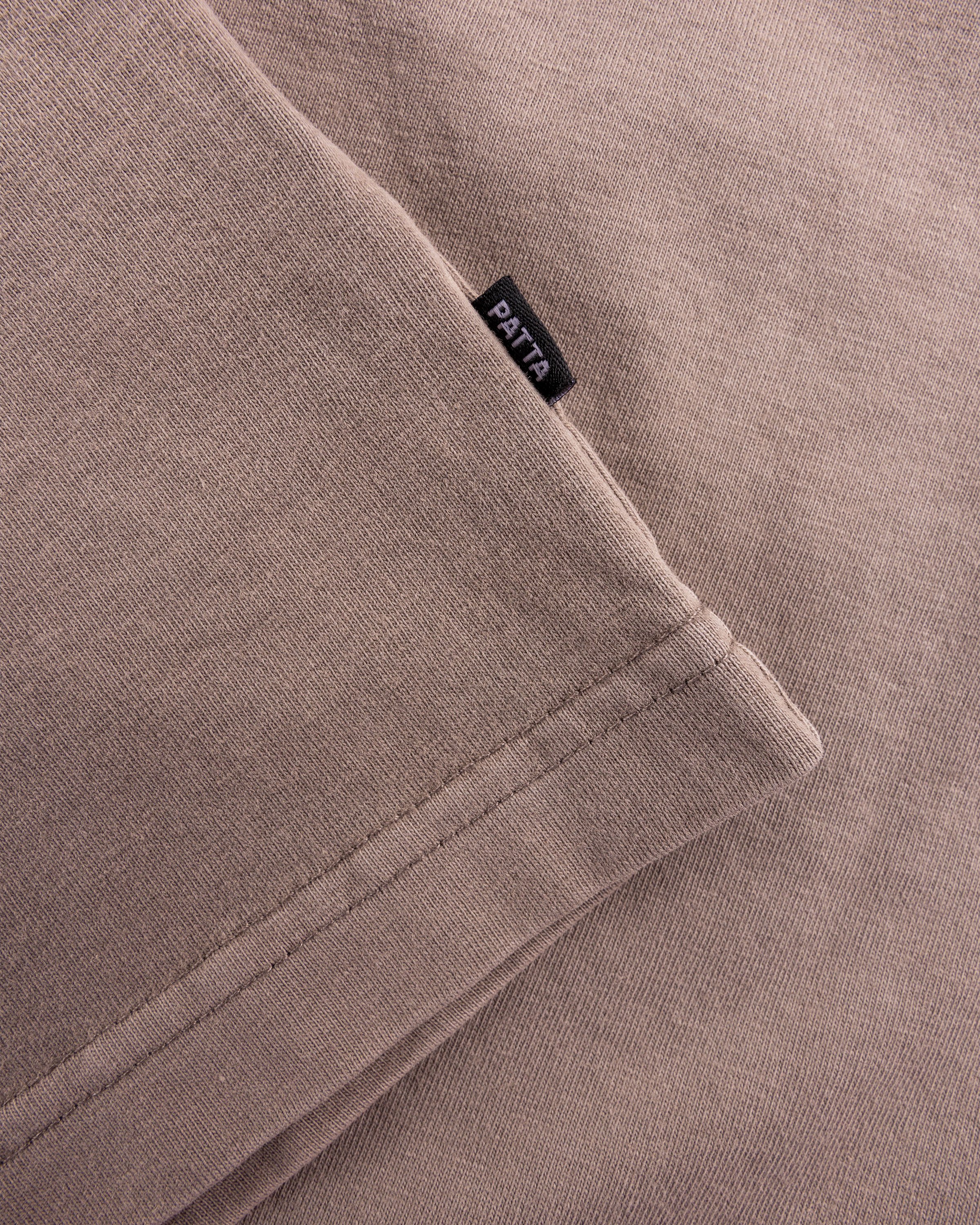 Patta - Basic Pocket T-Shirt Driftwood - Clothing - Grey - Image 7