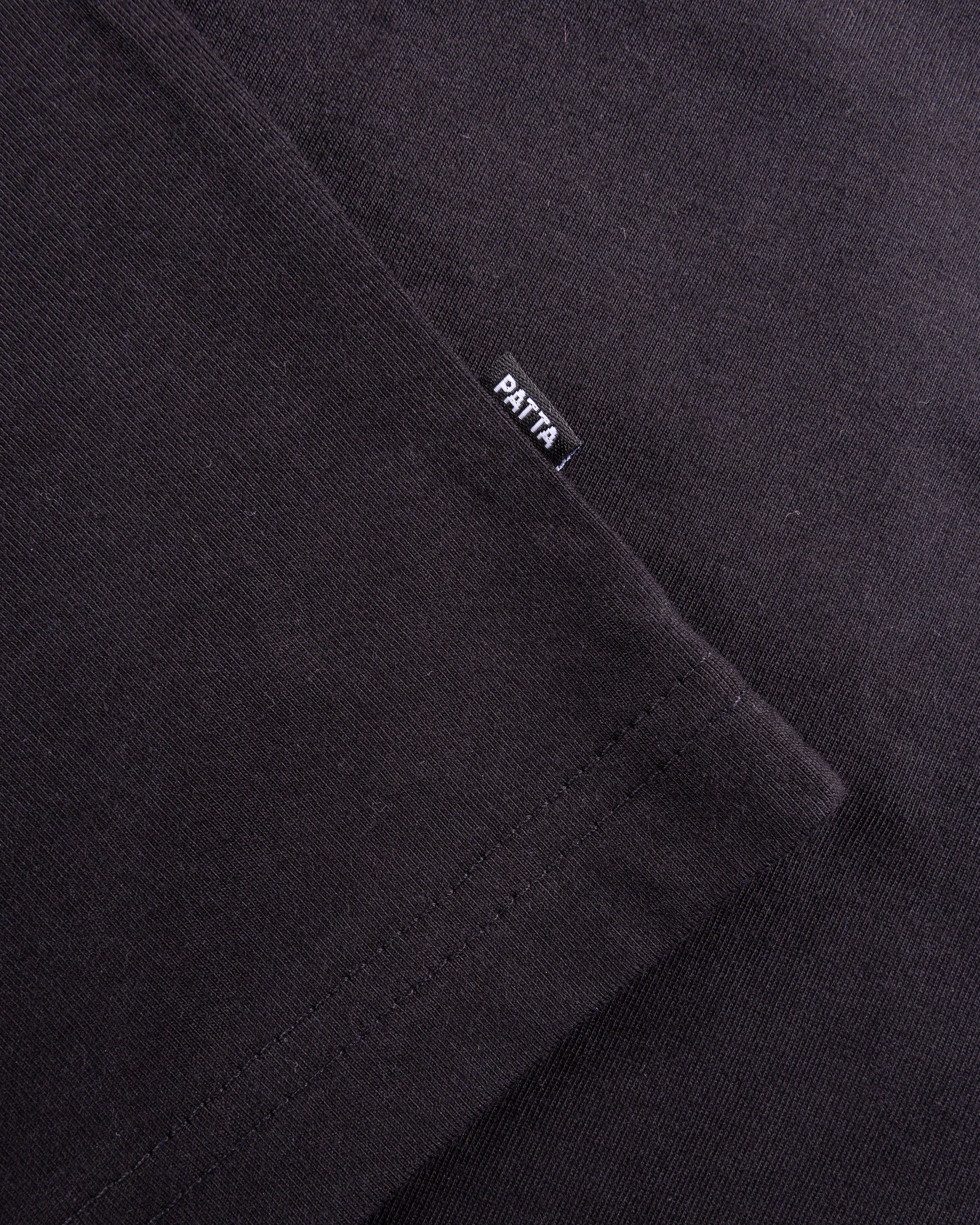 Patta - Basic Script P T-Shirt Black - Clothing - Black - Image 7