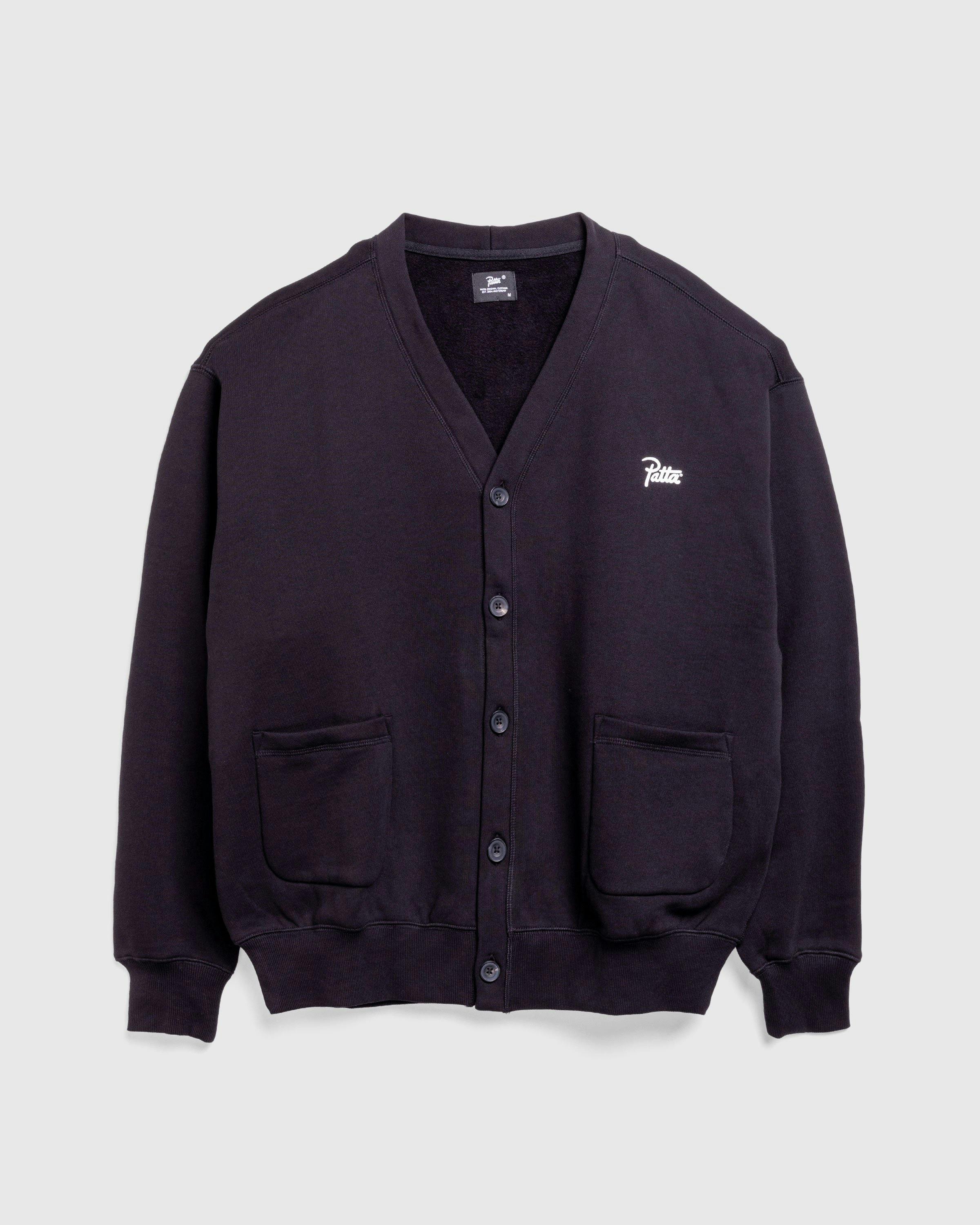 Patta - Classic Cardigan Black - Clothing - Black - Image 1