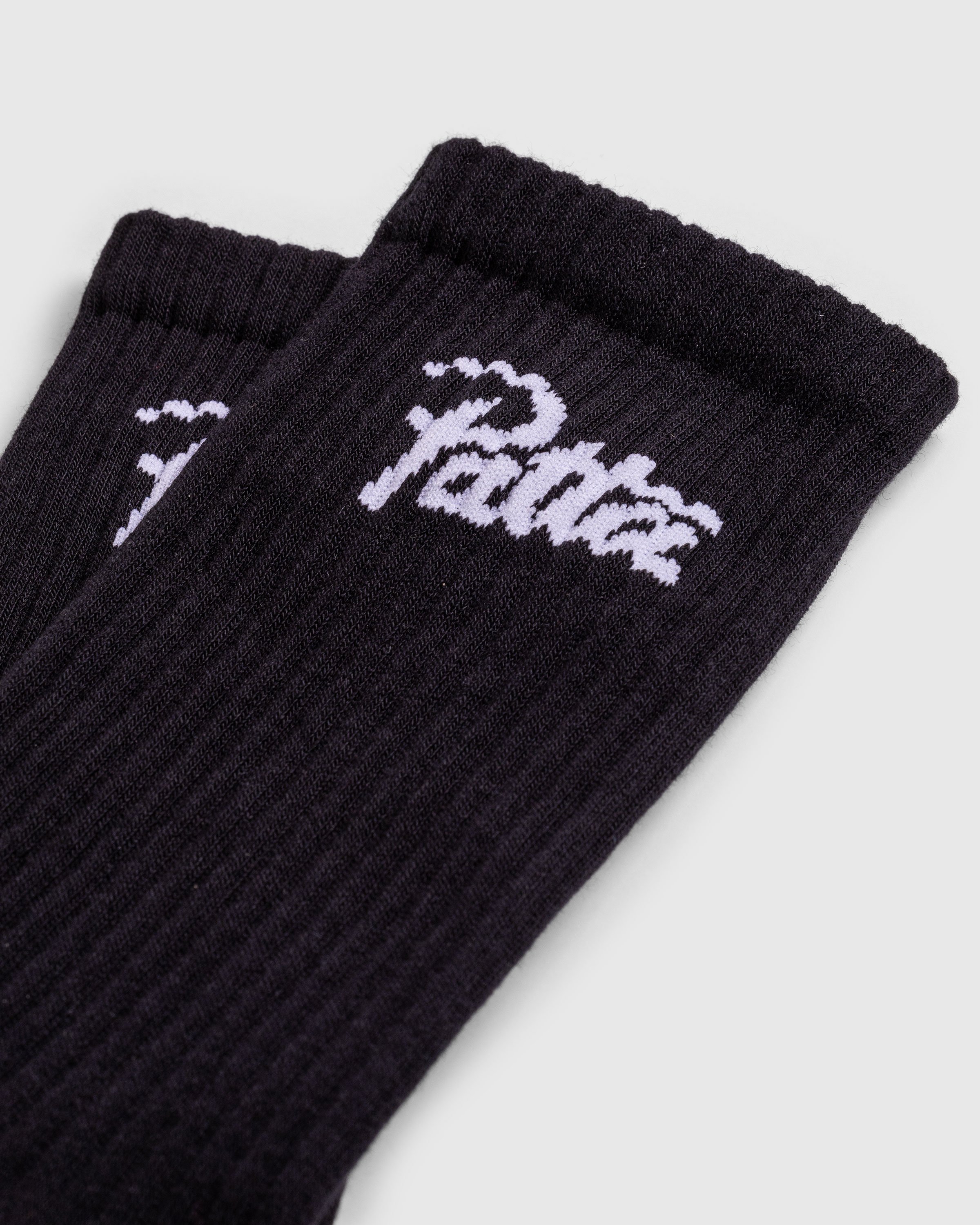 Patta - Script Logo Sport Socks (2-Pack) Black - Accessories - Black - Image 3