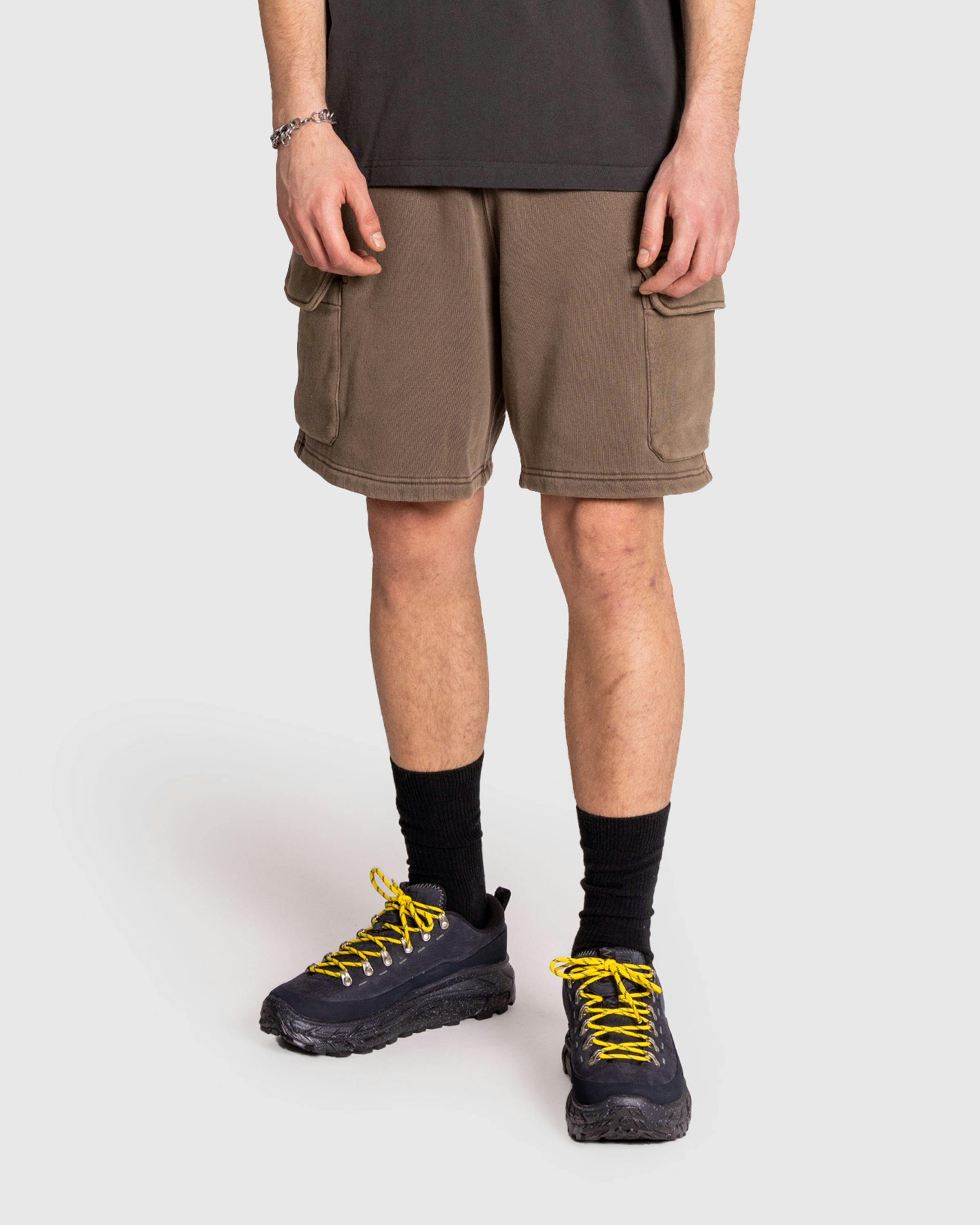 Patta - Classic Washed Cargo Jogging Shorts Morel - Clothing - Green - Image 2