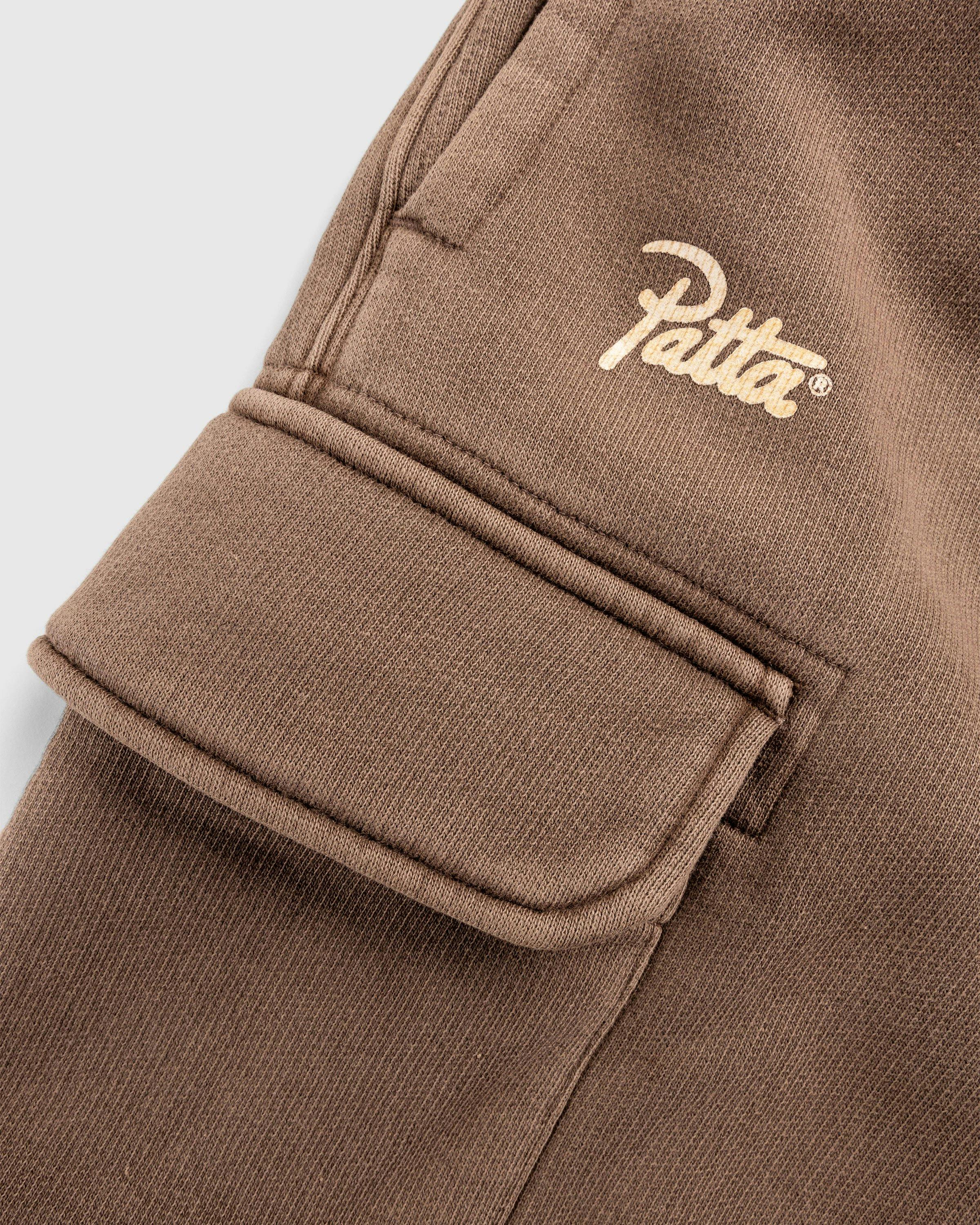 Patta - Classic Washed Cargo Jogging Shorts Morel - Clothing - Green - Image 6