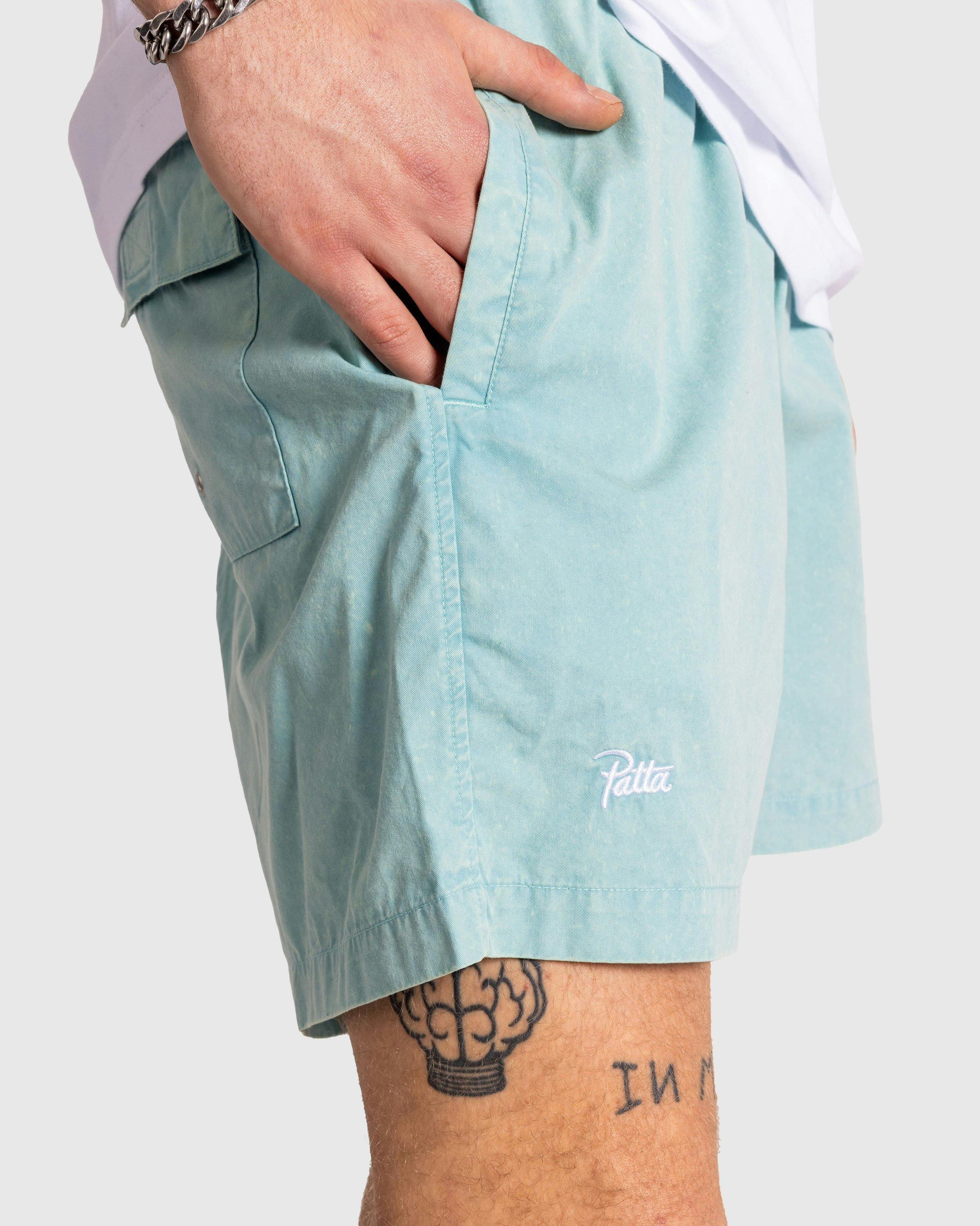 Patta - Acid Washed Swim Shorts Blue Radiance - Clothing - Blue - Image 5