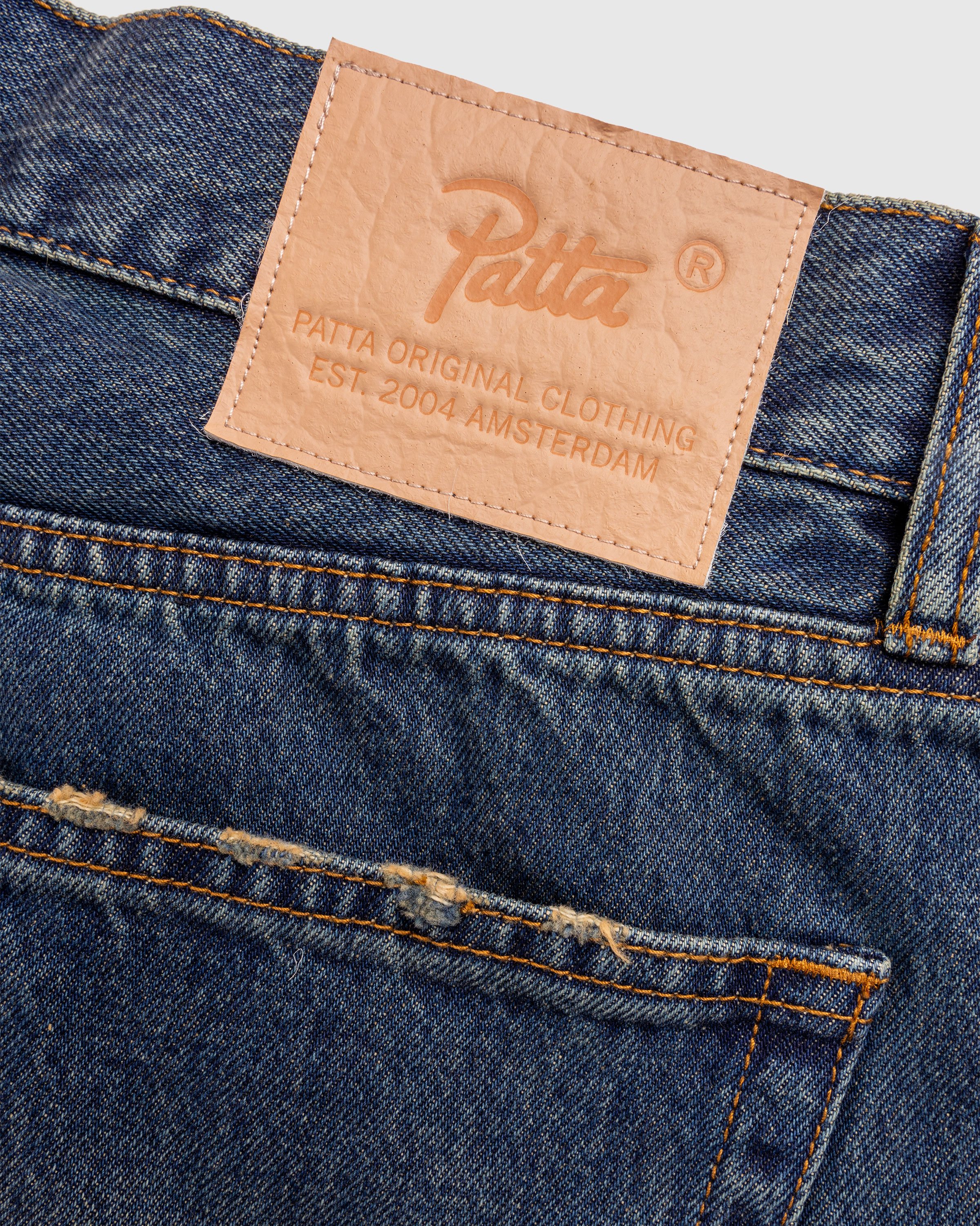 Patta - Whiskers Jeans Vintage Blue - Clothing - Blue - Image 7
