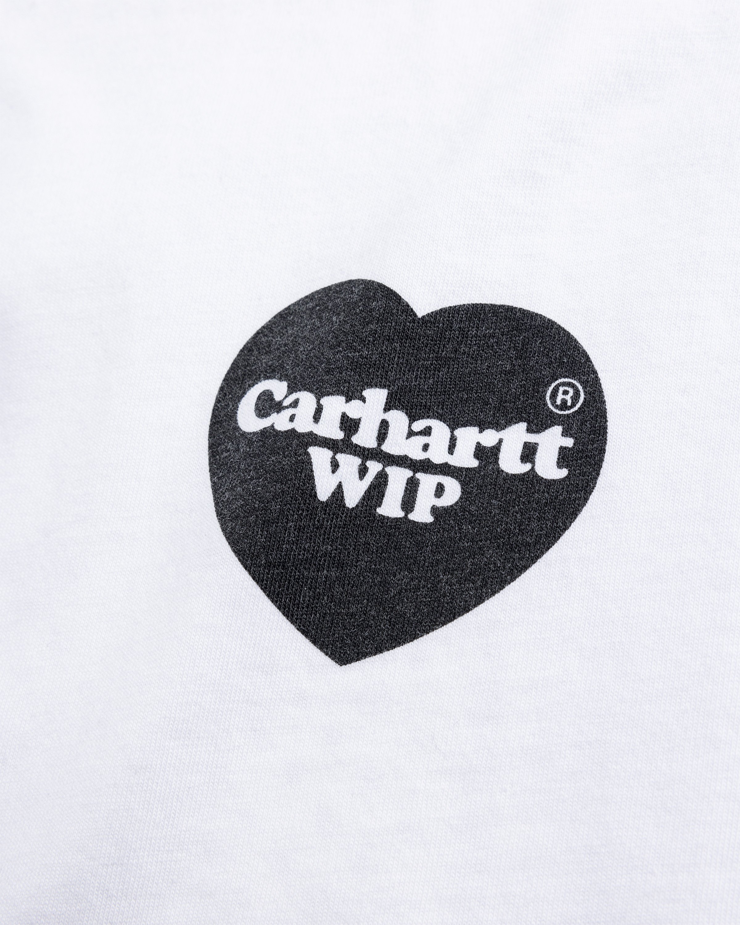 Carhartt WIP - S/S Heart Bandana TShirt White / Black /stone washed - Clothing - White - Image 6