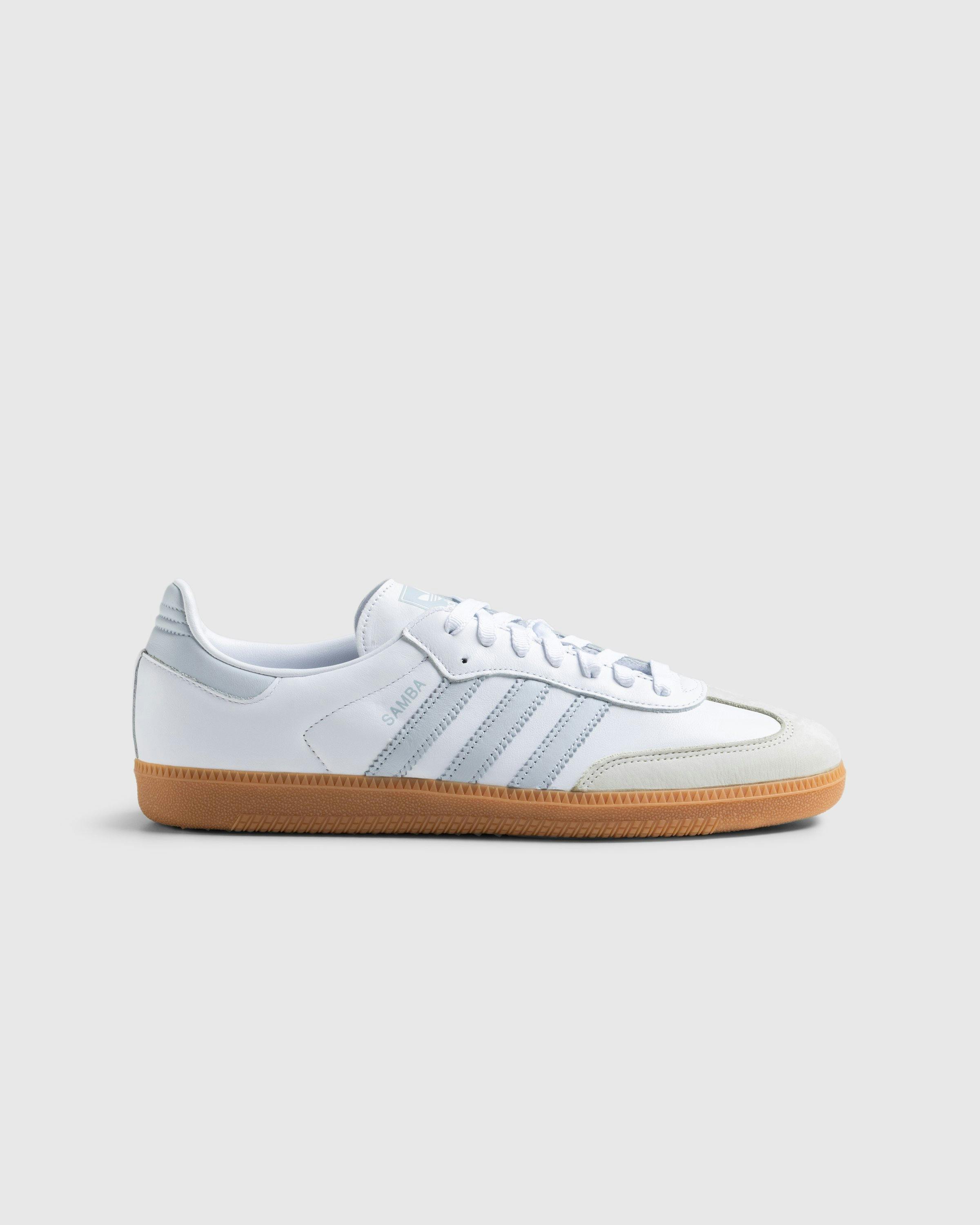 Adidas - Samba Og W          Ftwwht/Halblu/Owhite - Footwear - White - Image 1