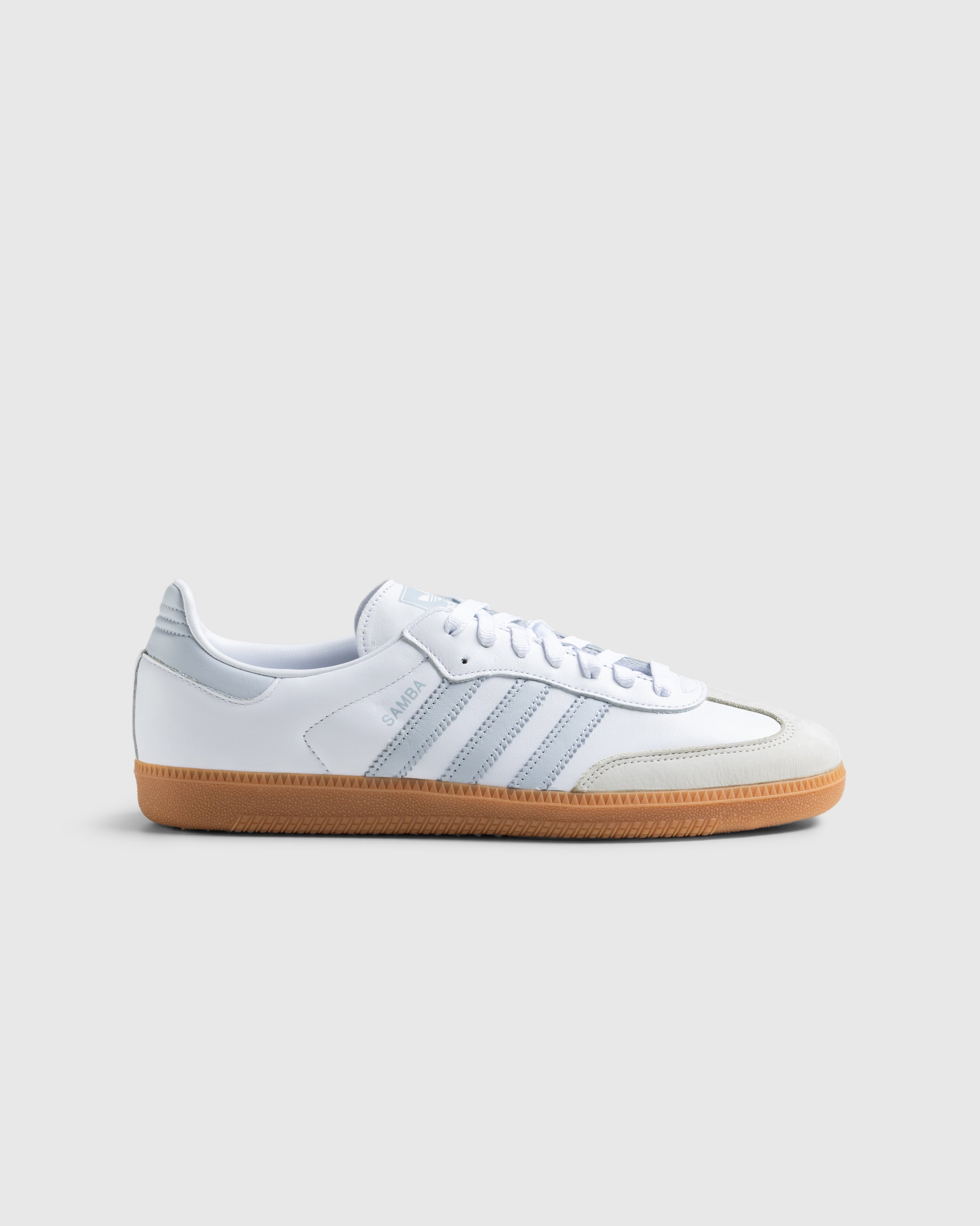 Adidas - Samba Og W          Ftwwht/Halblu/Owhite - Footwear - White - Image 1