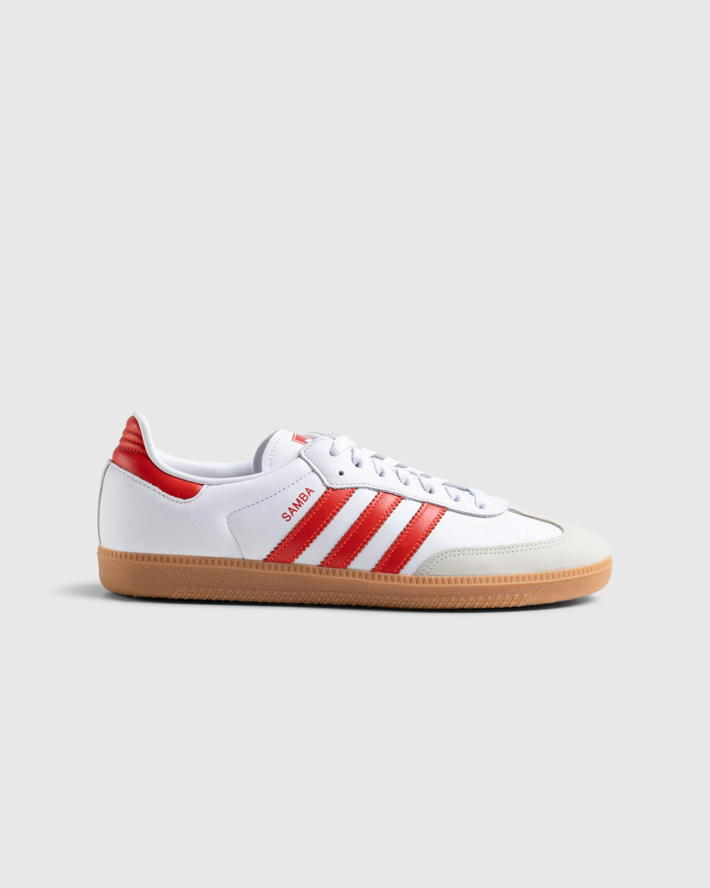 Adidas - Samba Og W          Ftwwht/Solred/Owhite - Footwear - White - Image 1