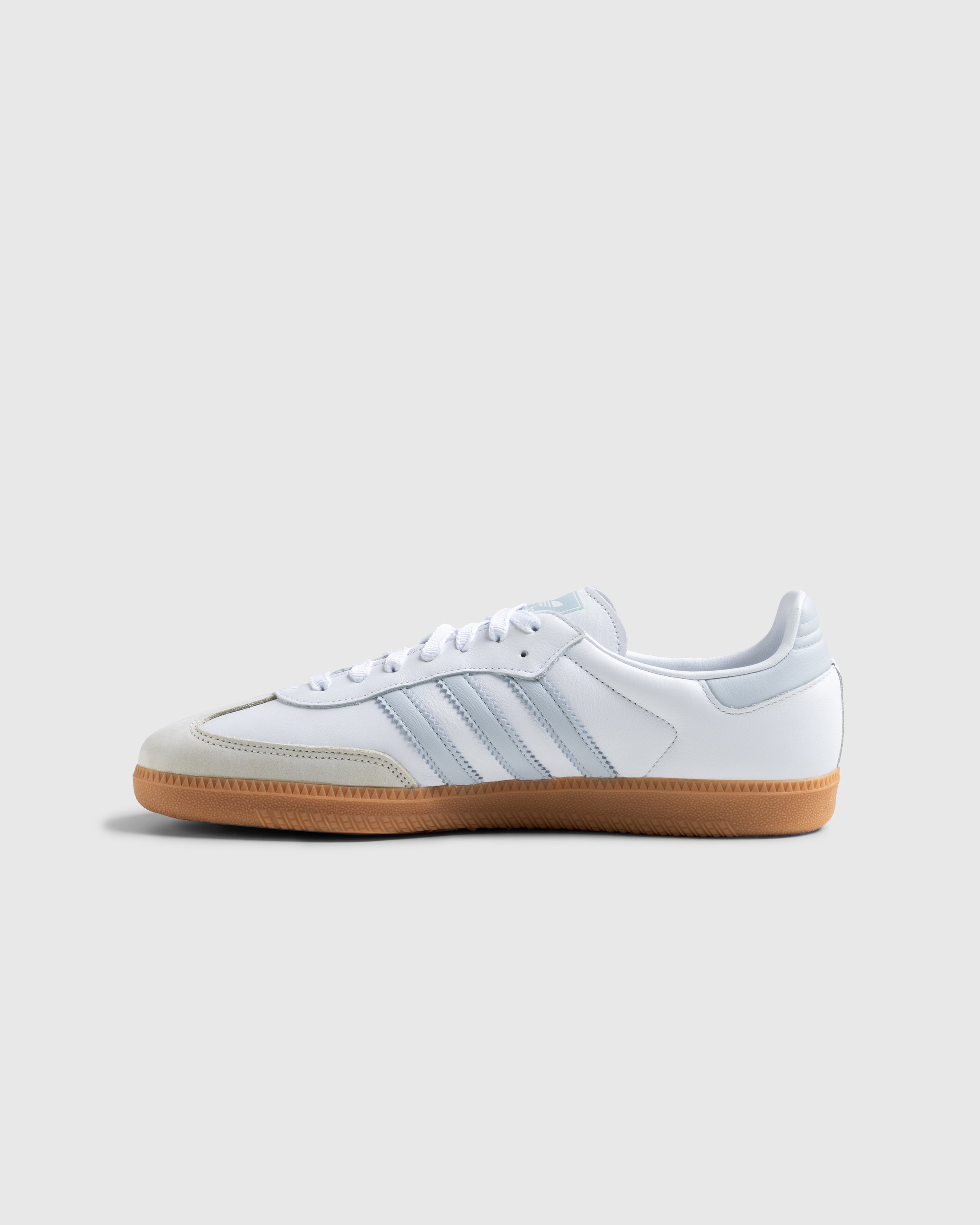 Adidas - Samba Og W          Ftwwht/Halblu/Owhite - Footwear - White - Image 2