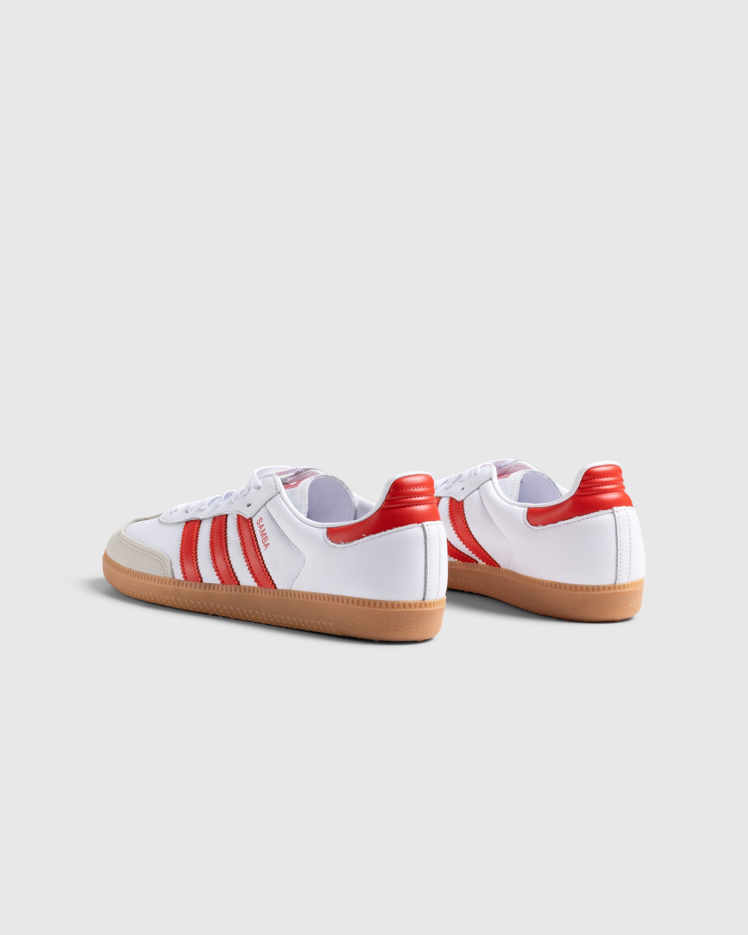 Adidas - Samba Og W          Ftwwht/Solred/Owhite - Footwear - White - Image 4