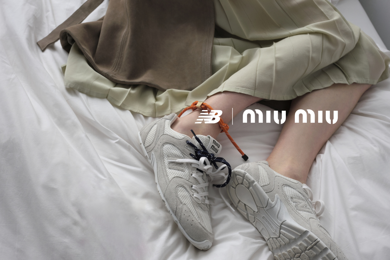 Miu Miu x New Balance 530.