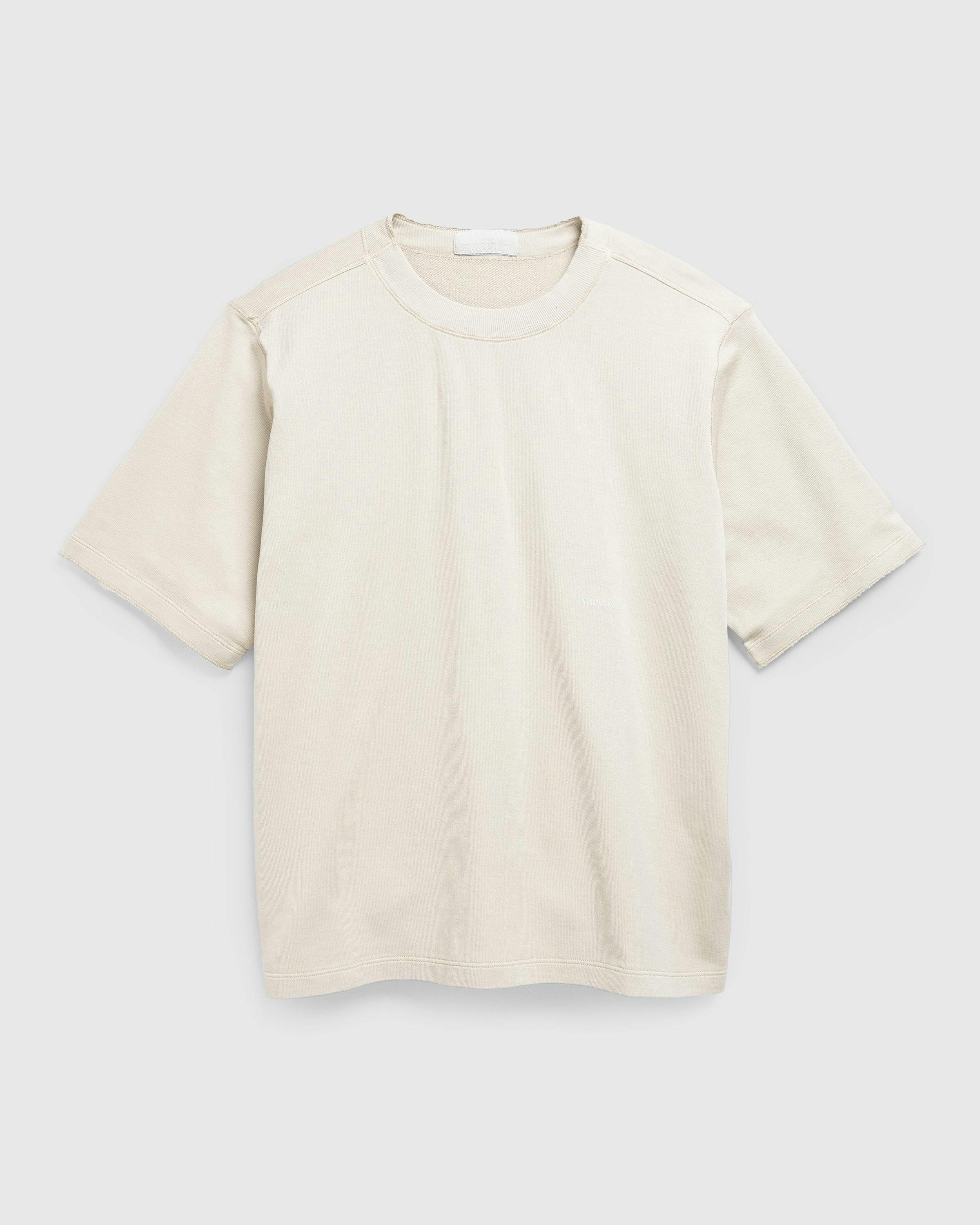 Stone Island - T SHIRT BEIGE - Clothing - Beige - Image 1