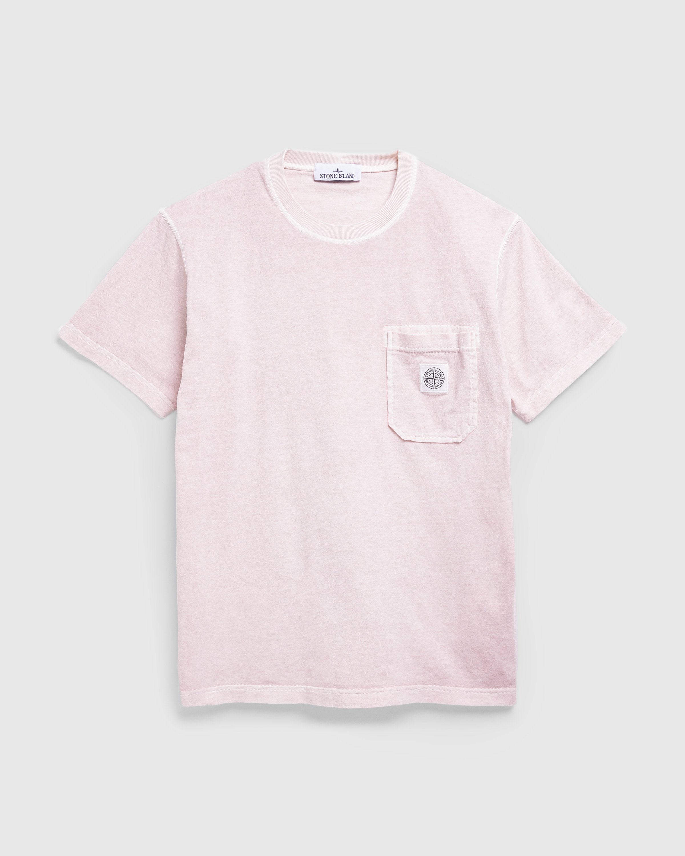 Stone Island - T SHIRT PINK - Clothing - Pink - Image 1