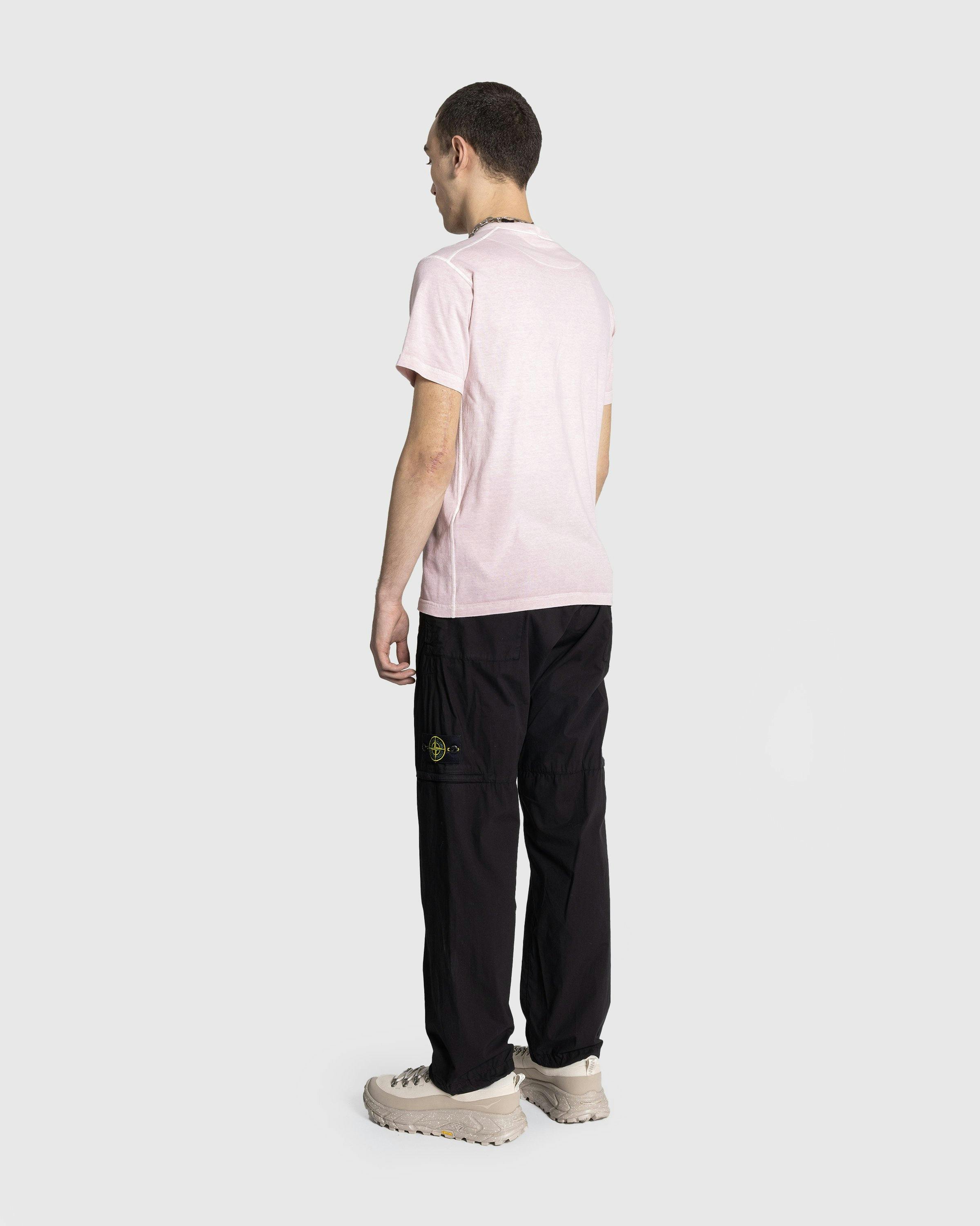 Stone Island - T SHIRT PINK - Clothing - Pink - Image 4