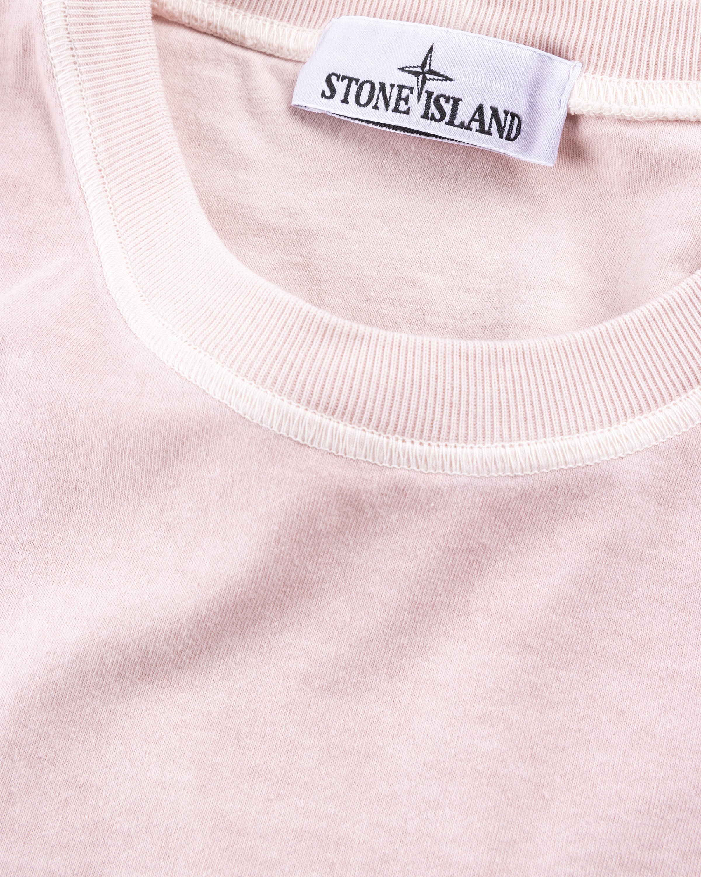 Stone Island - T SHIRT PINK - Clothing - Pink - Image 6