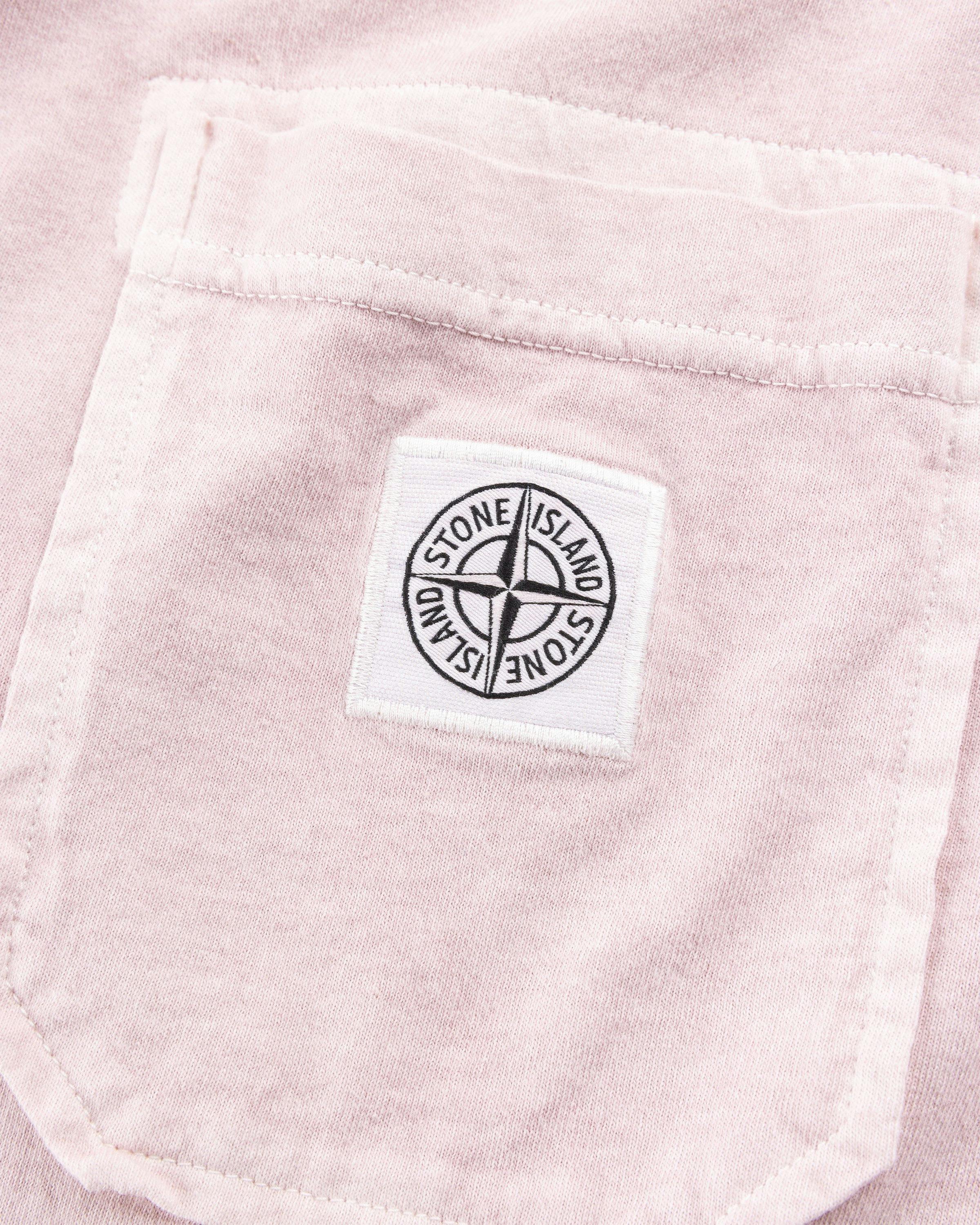 Stone Island - T SHIRT PINK - Clothing - Pink - Image 7