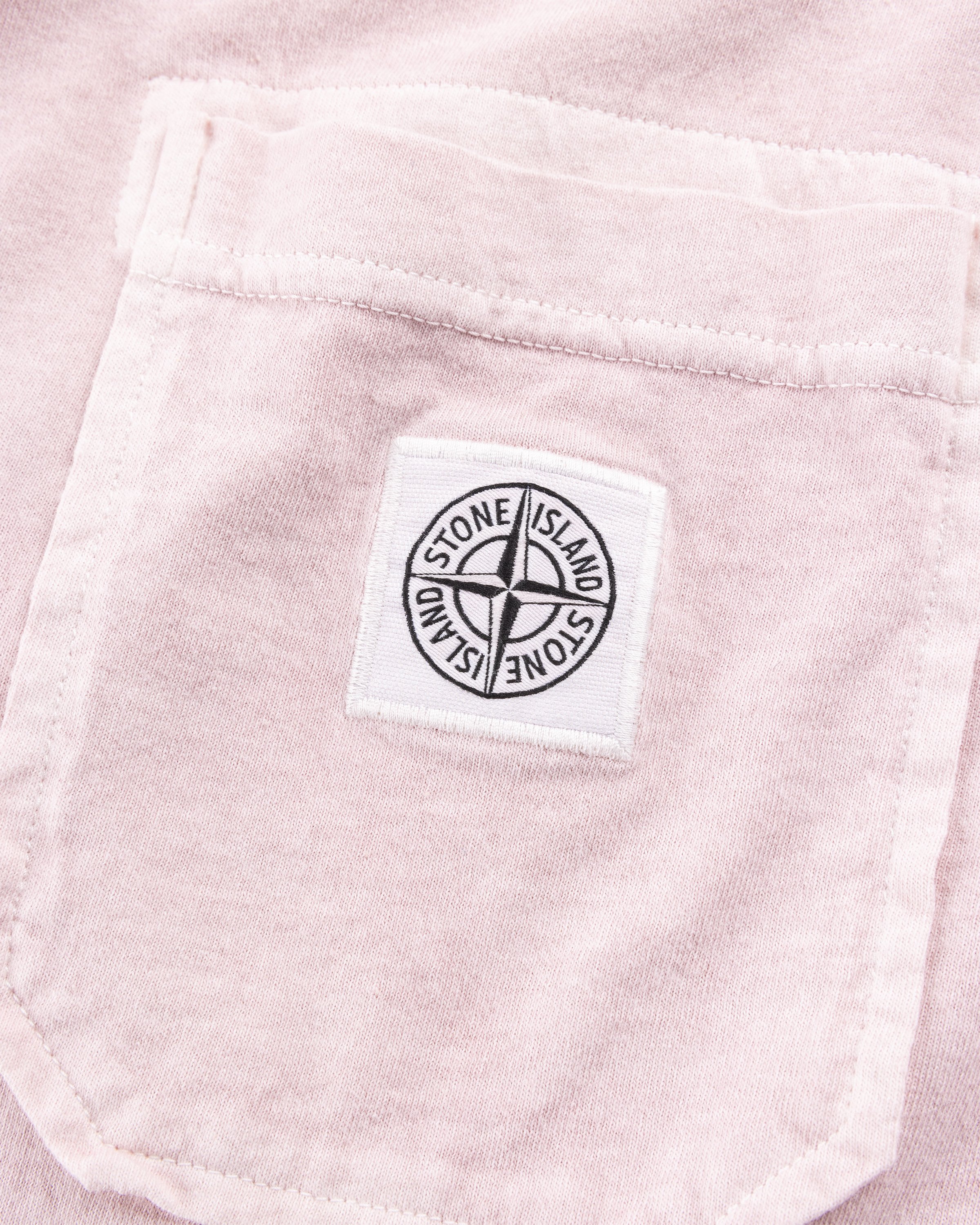 Stone Island - T SHIRT PINK - Clothing - Pink - Image 7