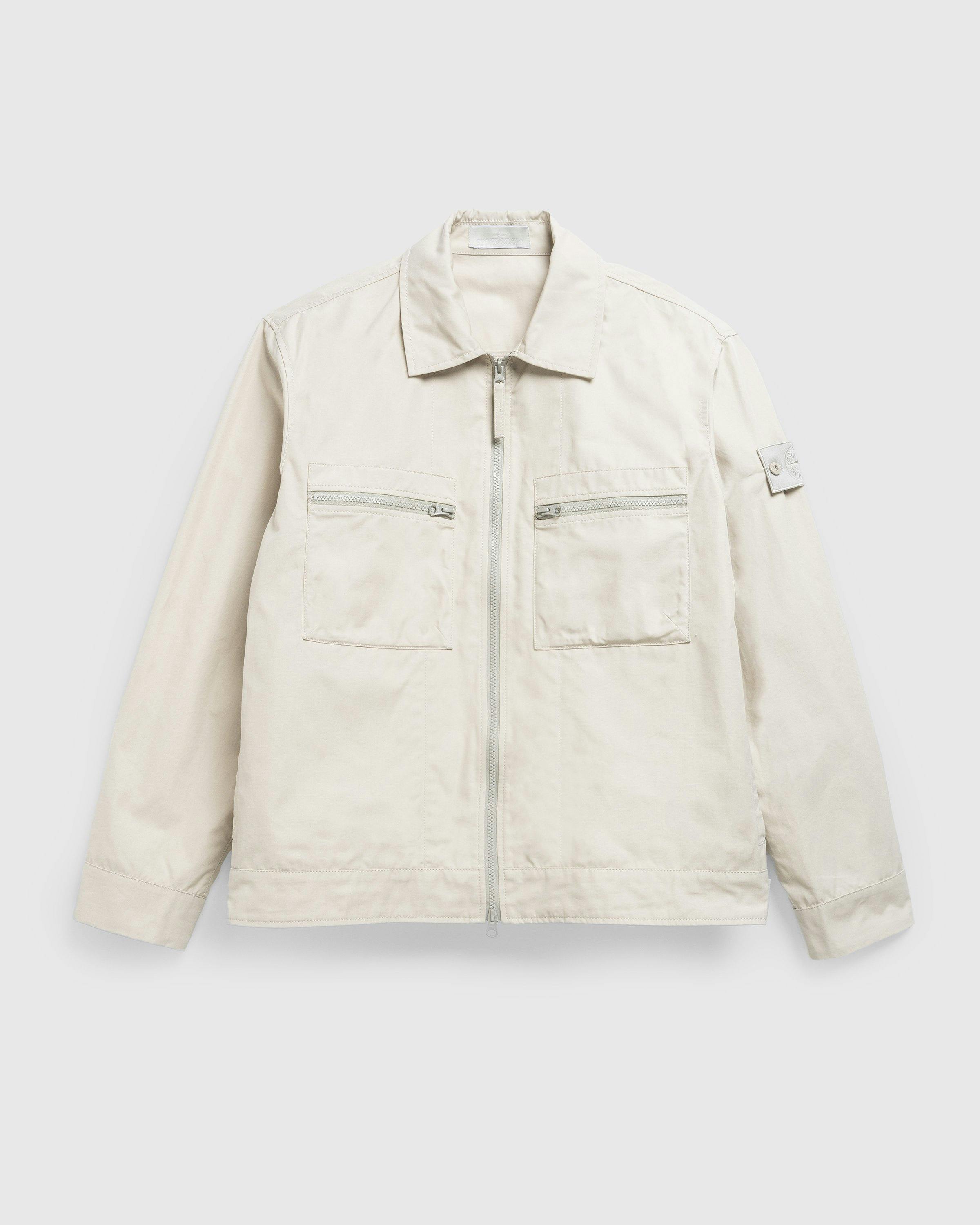 Stone Island - JACKET BEIGE - Clothing - Beige - Image 1