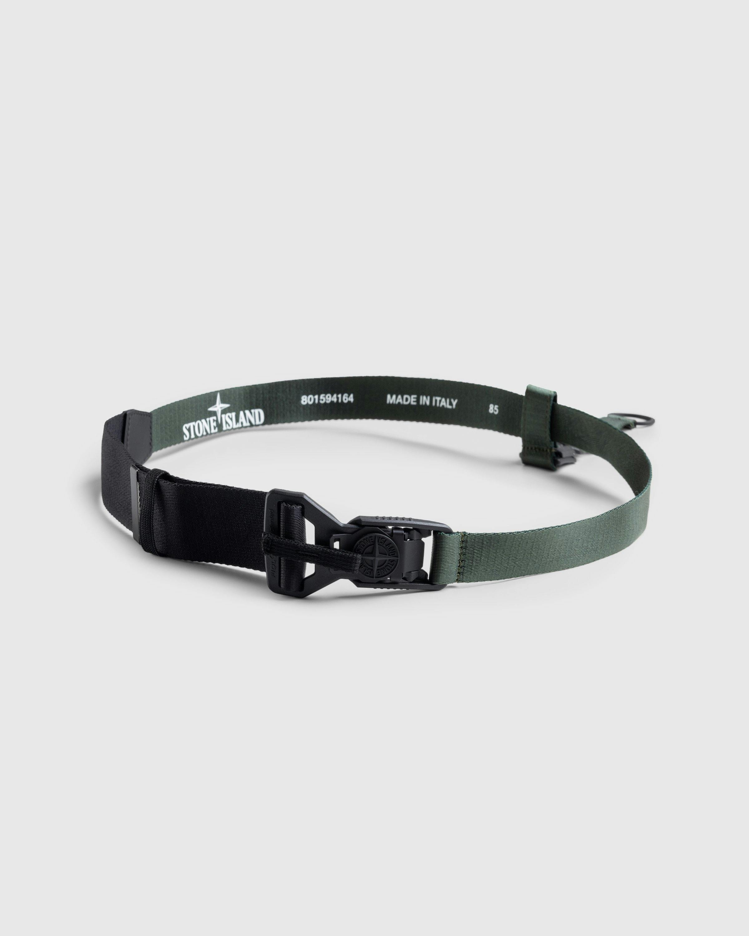 Stone Island - BELT BLACK - Accessories - Black - Image 1