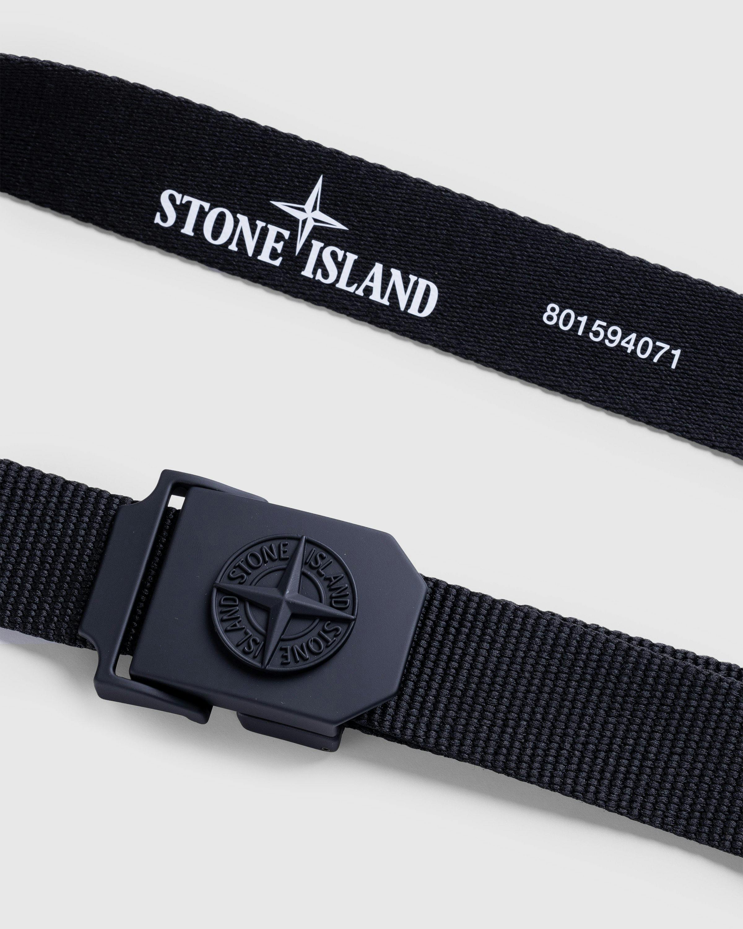 Stone Island - BELT BLACK - Accessories - Black - Image 3