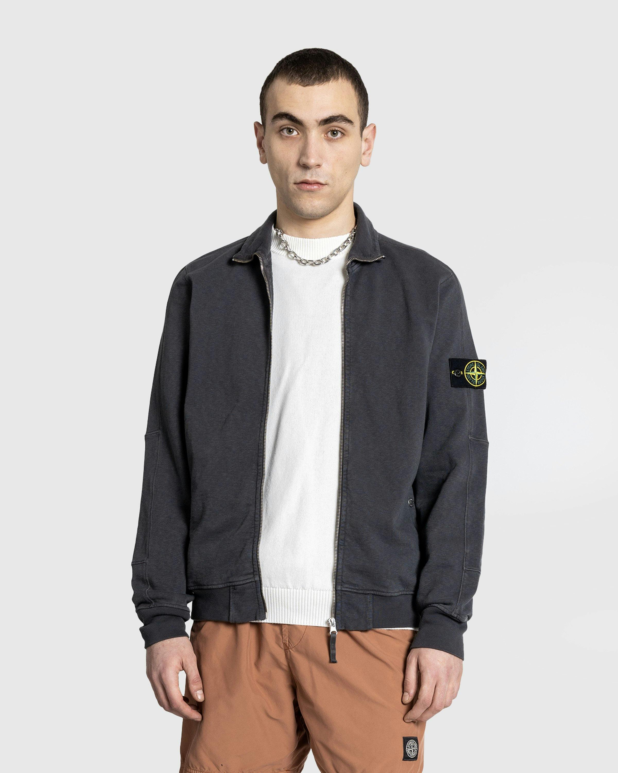 Stone Island - SWEAT-SHIRT CHARCOAL - Clothing - Grey - Image 2