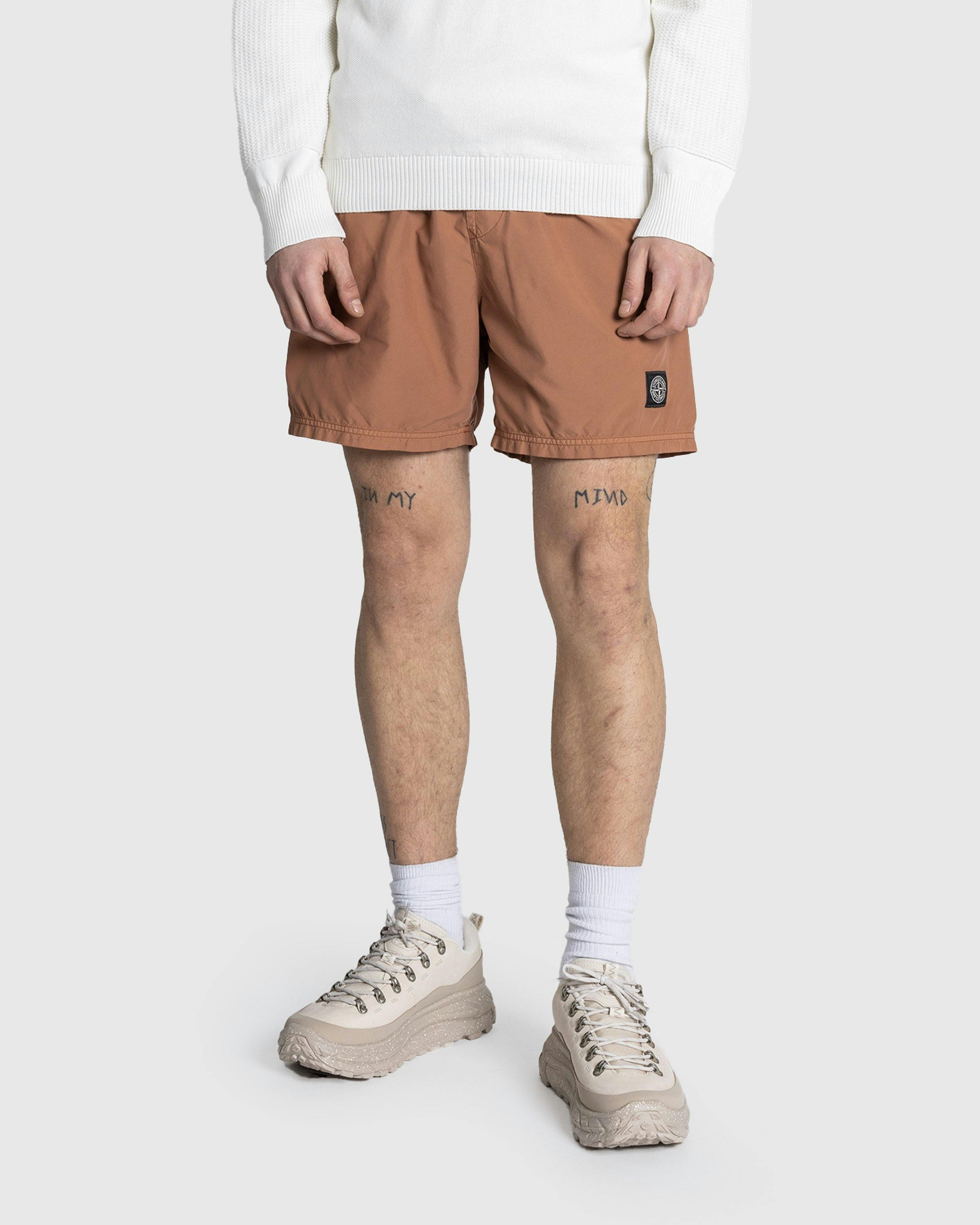 Stone Island - SHORTS RUST - Clothing - Red - Image 2