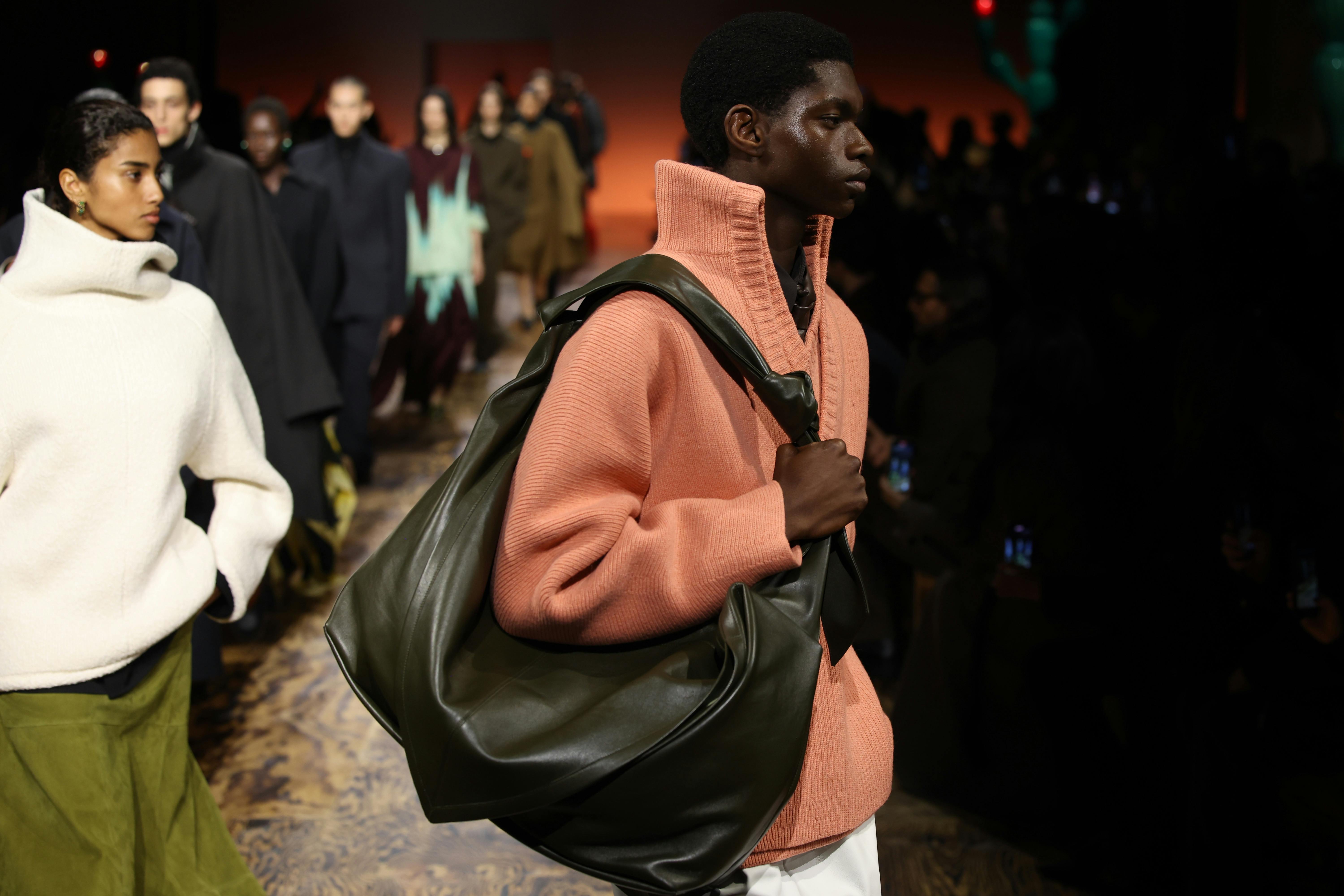 At Bottega Veneta FW24, A$AP Rocky & Dancing Clothes Collided