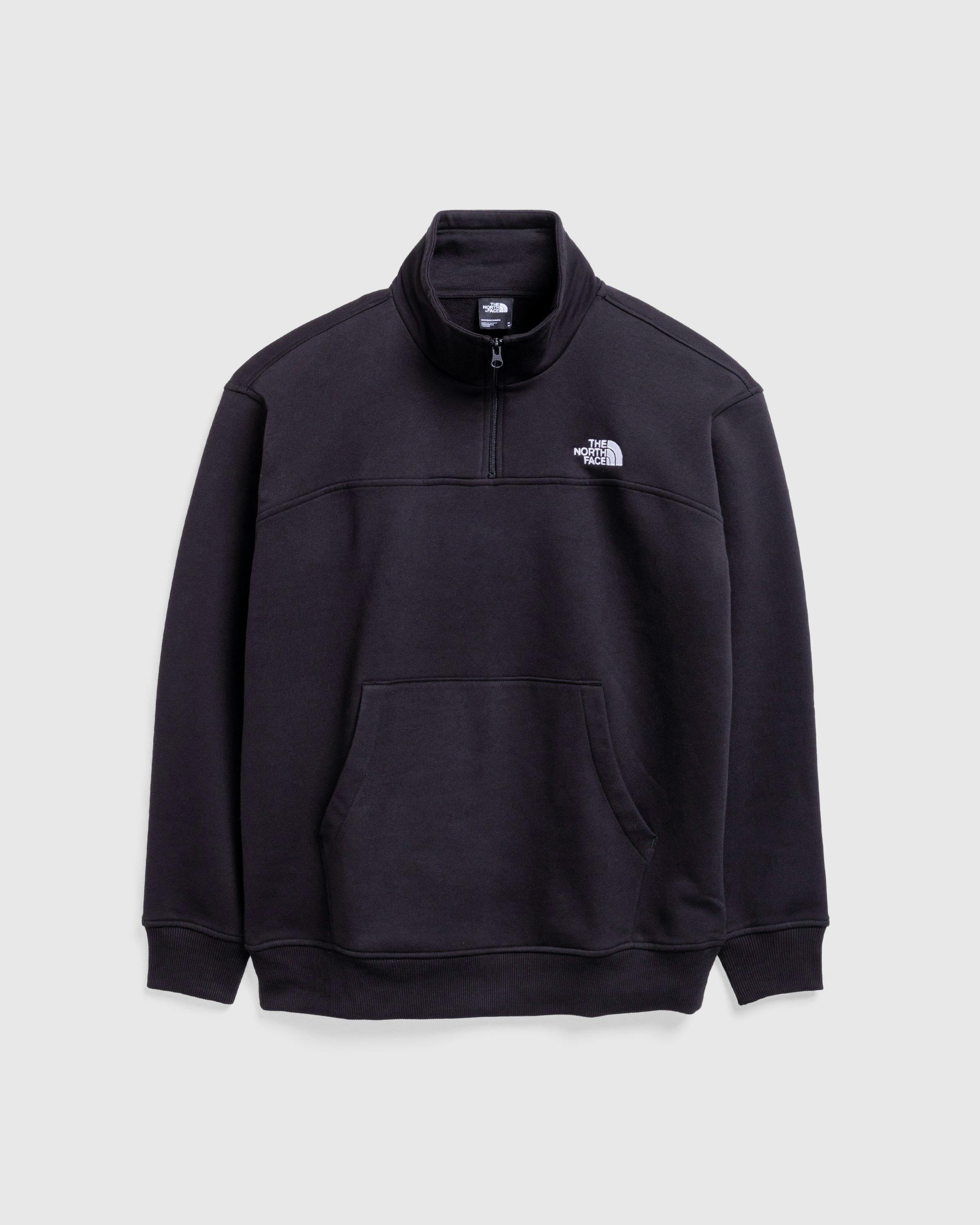 The North Face - M ESSENTIAL QZ CREW TNF BLACK - Clothing - Black - Image 1