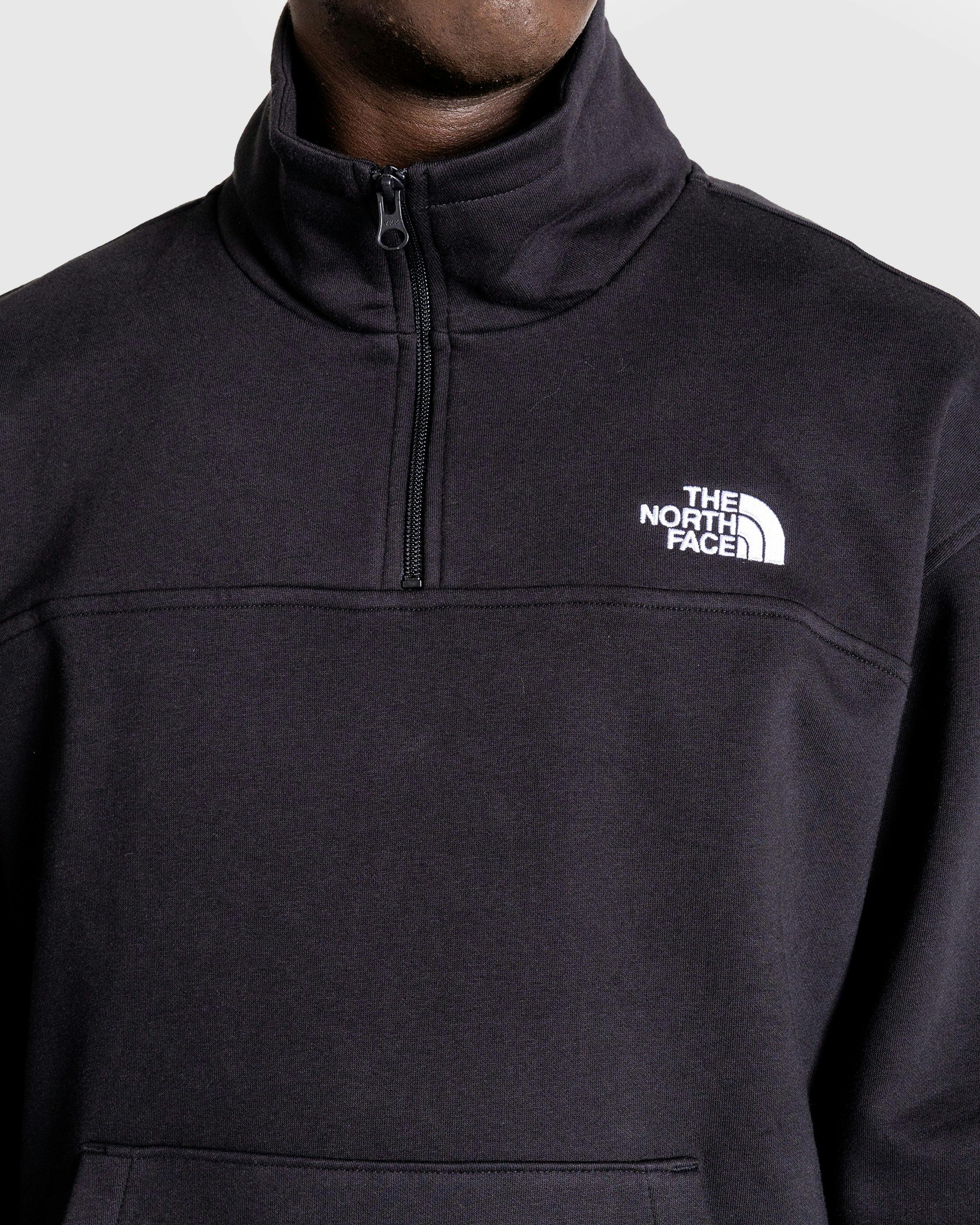 The North Face - M ESSENTIAL QZ CREW TNF BLACK - Clothing - Black - Image 5