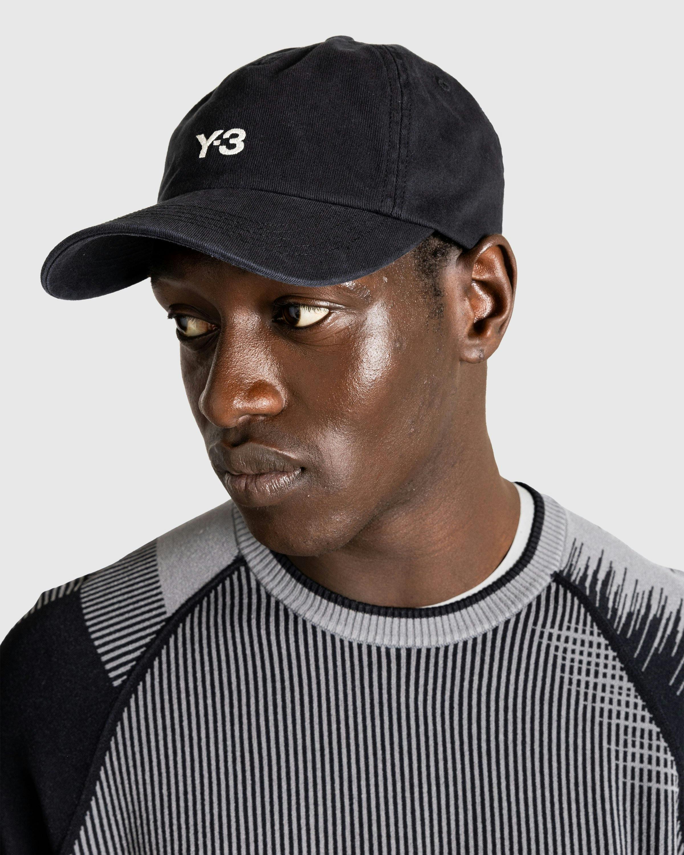 Y-3 - Dad Cap Black Black - Accessories - Black - Image 4