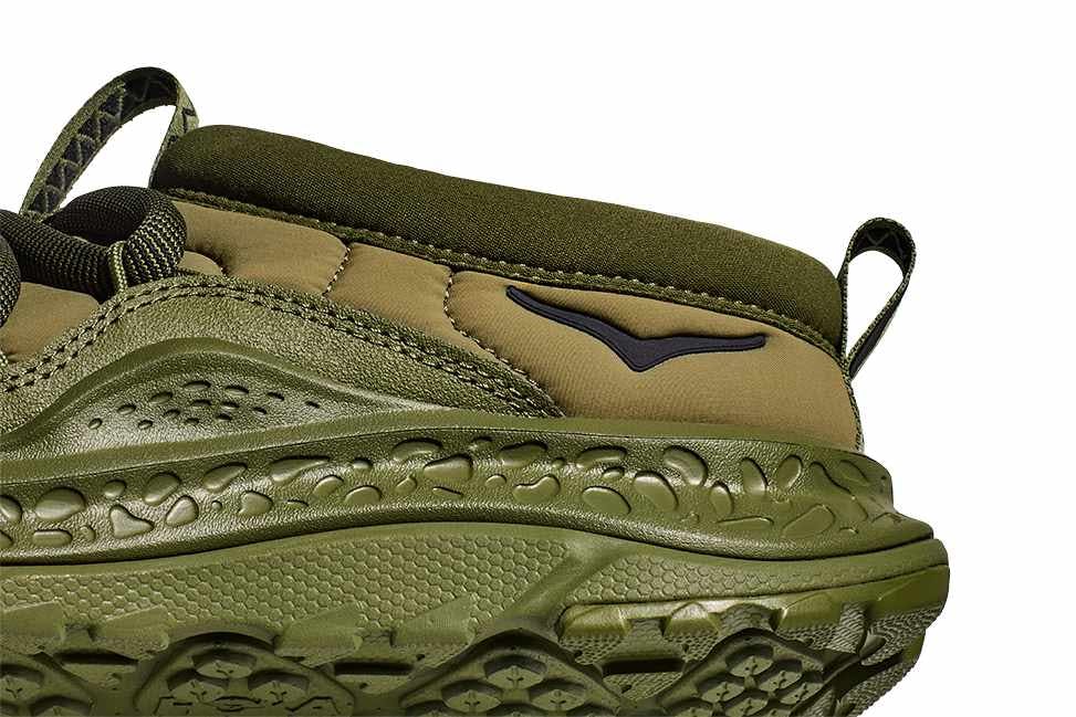 HOKA's Ora Primo clog in green, black, and white colorways