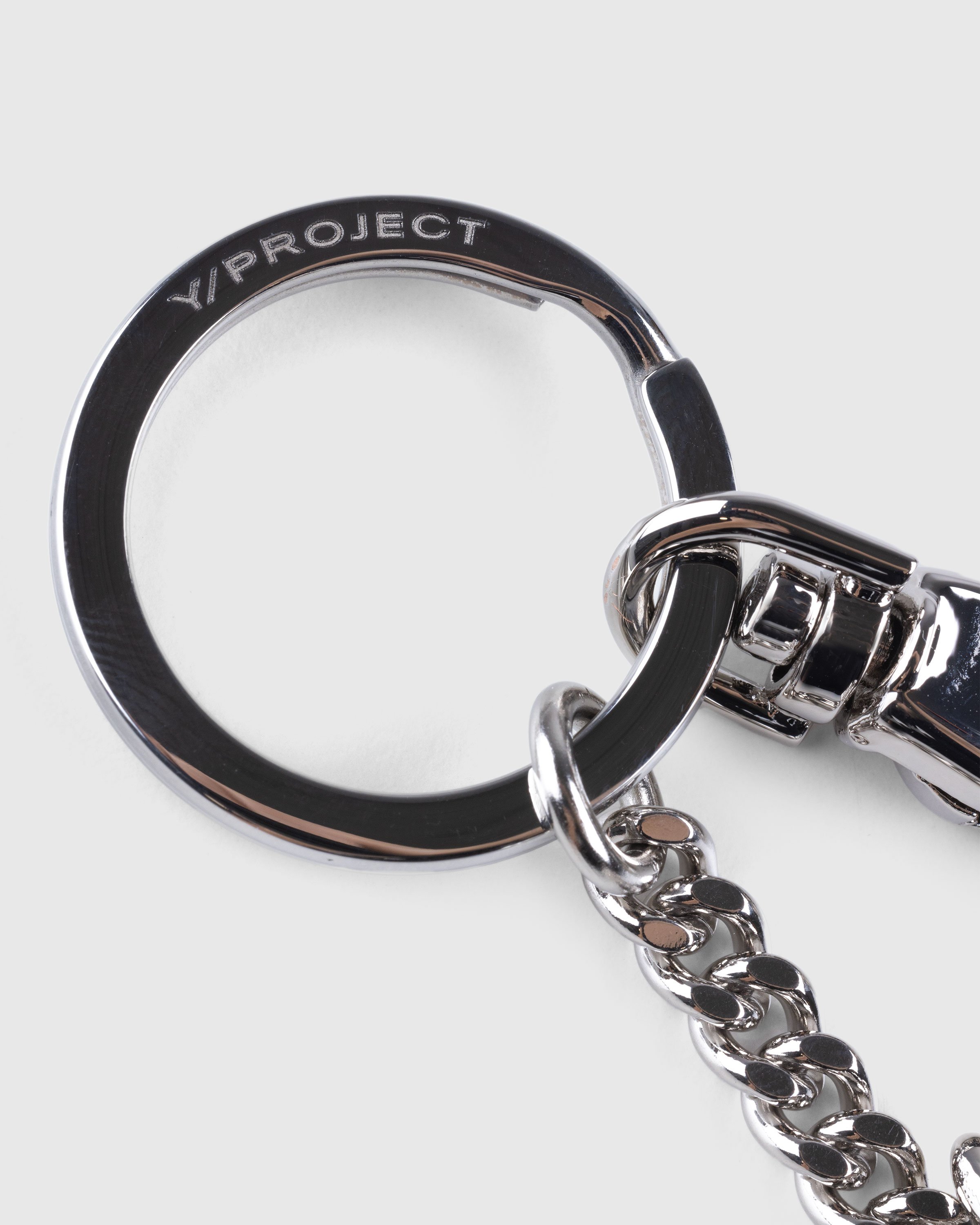 Y/Project - Mini Fuck You Keyring Silver - Accessories - Silver - Image 3