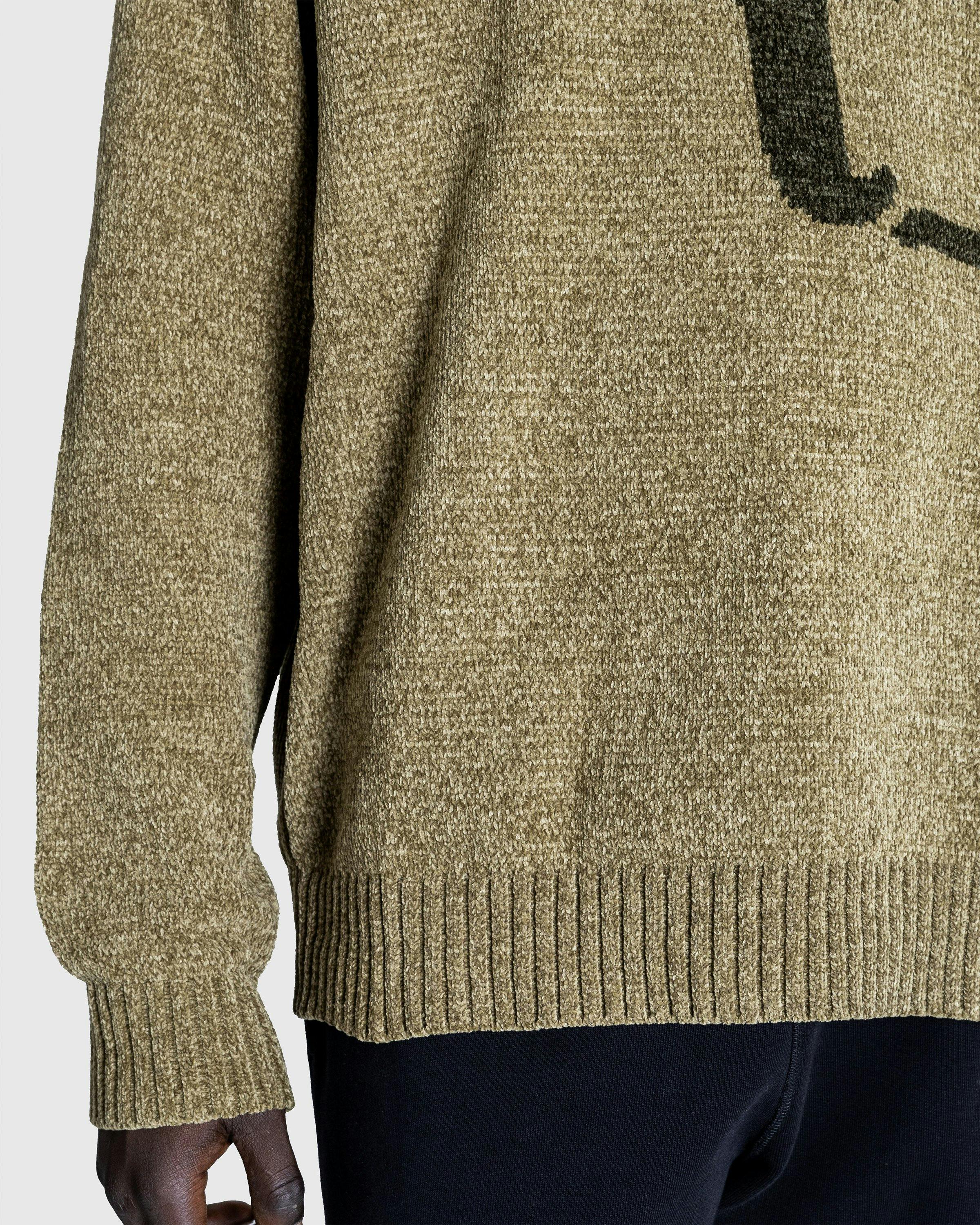 Patta - Chenille Knitted Sweater Sage - Clothing - Green - Image 5