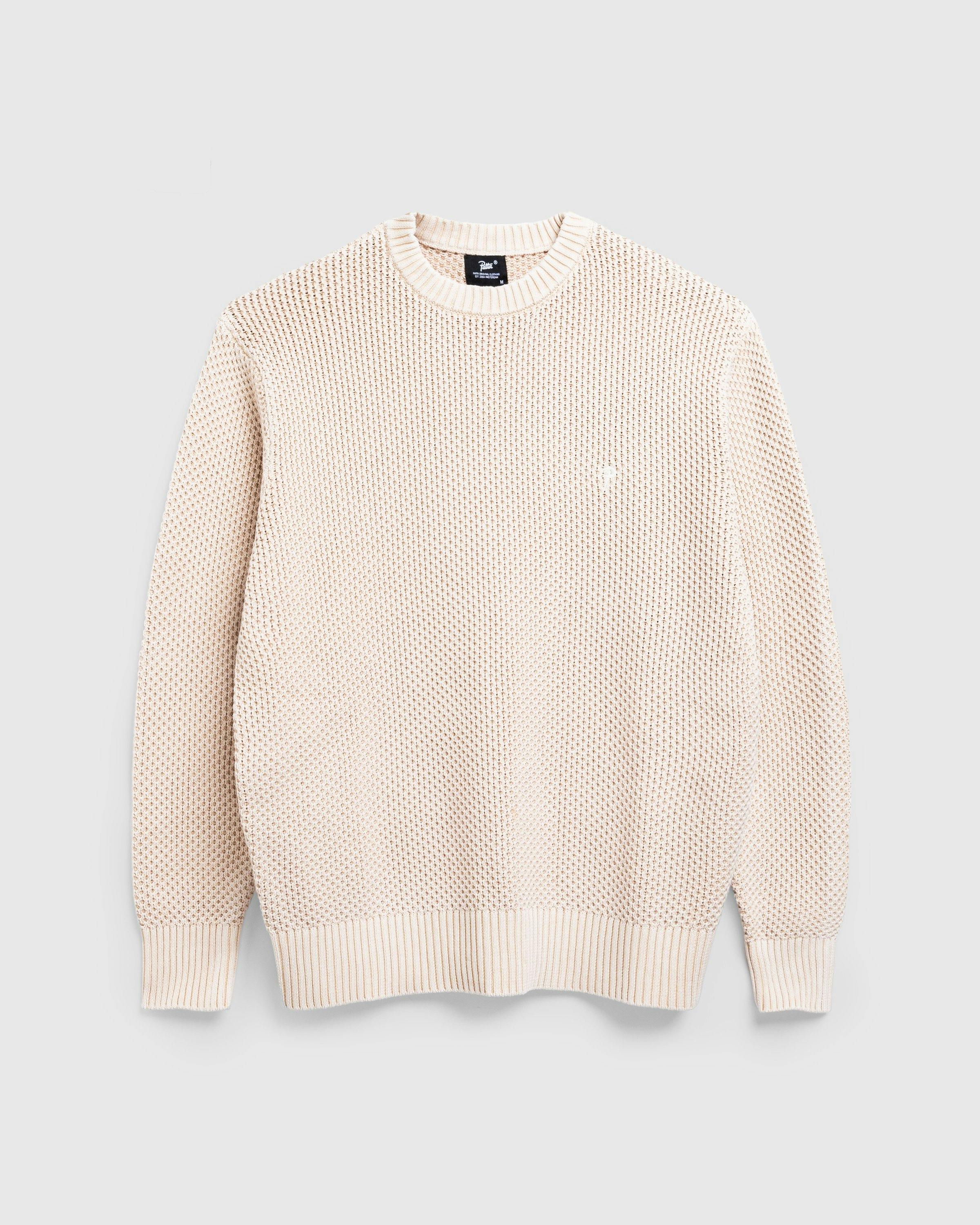 Patta - Classic Knitted Sweater Lotus - Clothing - Pink - Image 1