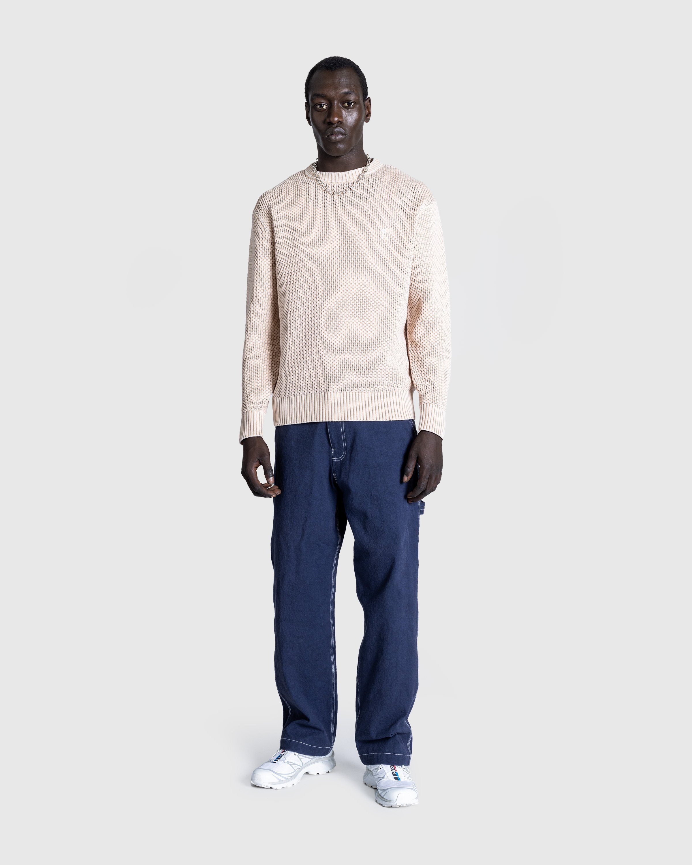 Patta - Classic Knitted Sweater Lotus - Clothing - Pink - Image 3