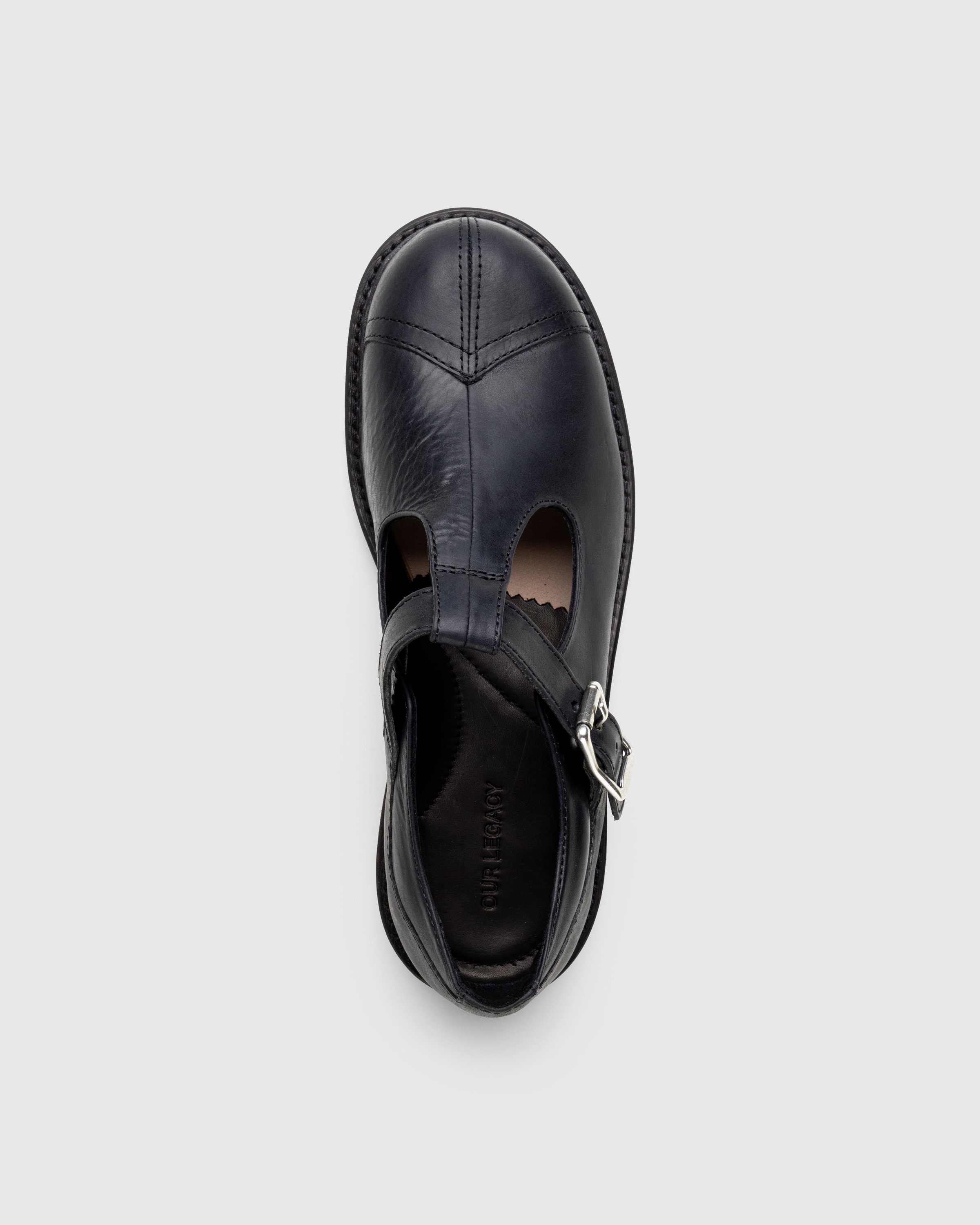 Our Legacy - Camden Shoe Car Tire Black Leather - Footwear - Black - Image 5