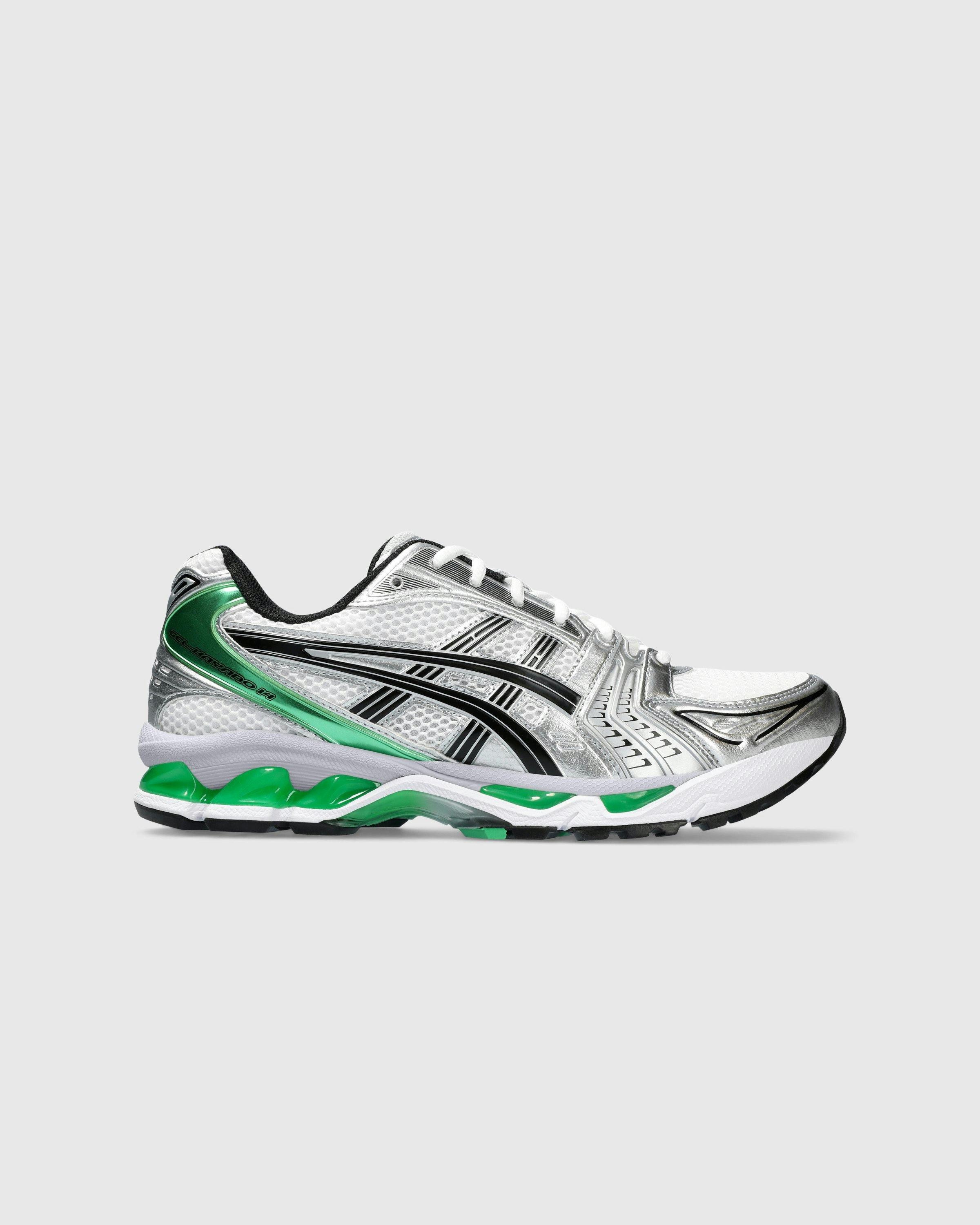 asics - GEL-KAYANO 14 WHITE/MALACHITE GREEN - Footwear - White - Image 1