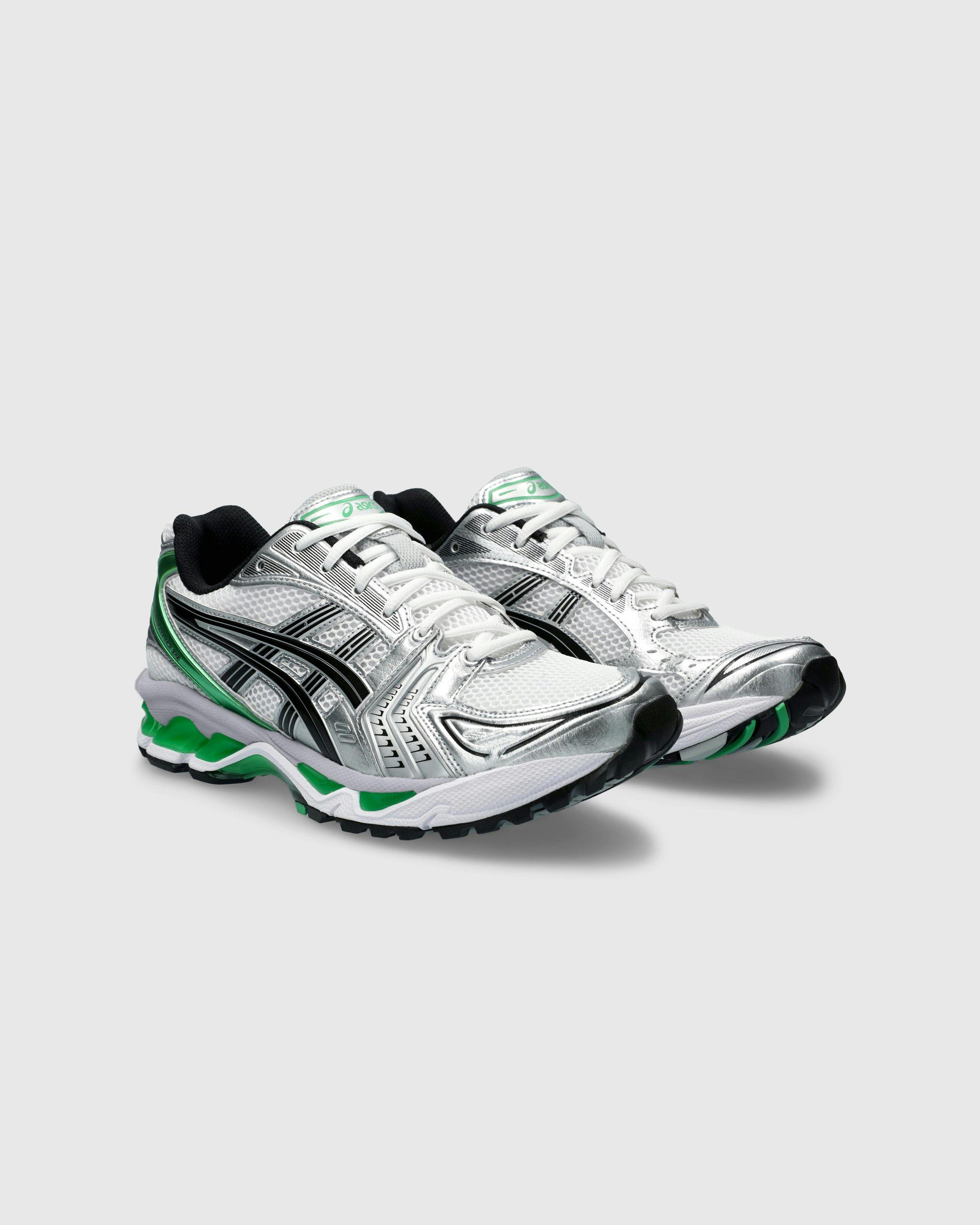 asics - GEL-KAYANO 14 WHITE/MALACHITE GREEN - Footwear - White - Image 3