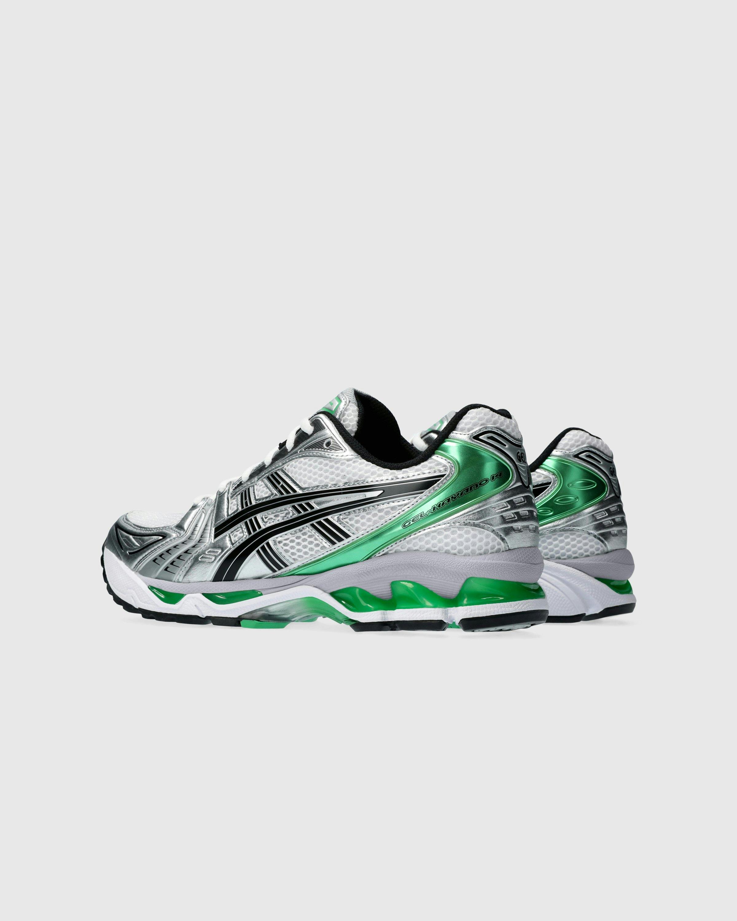 asics - GEL-KAYANO 14 WHITE/MALACHITE GREEN - Footwear - White - Image 4