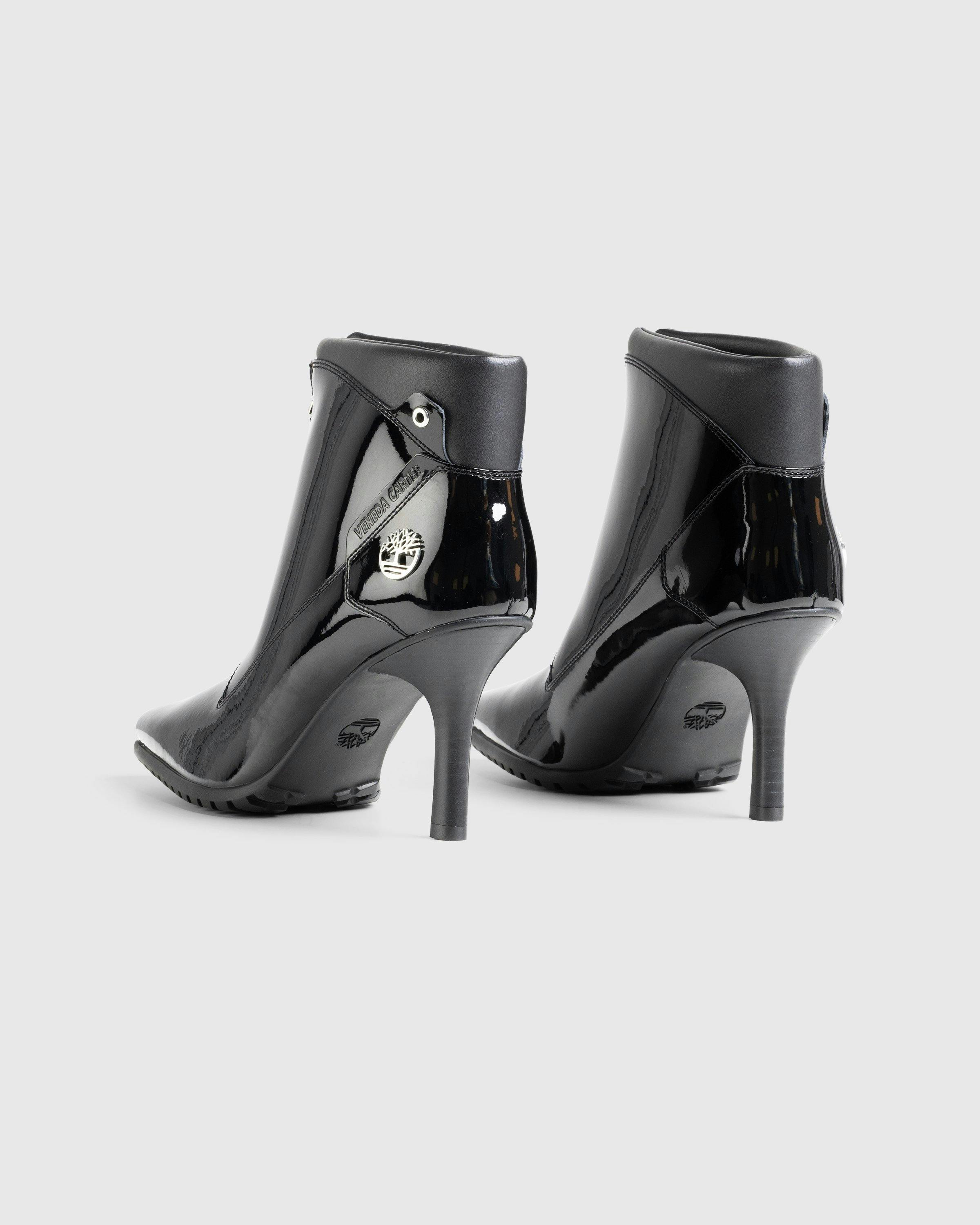 Veneda Carter x Timberland – Mid Zip-Up Boot Black Patent