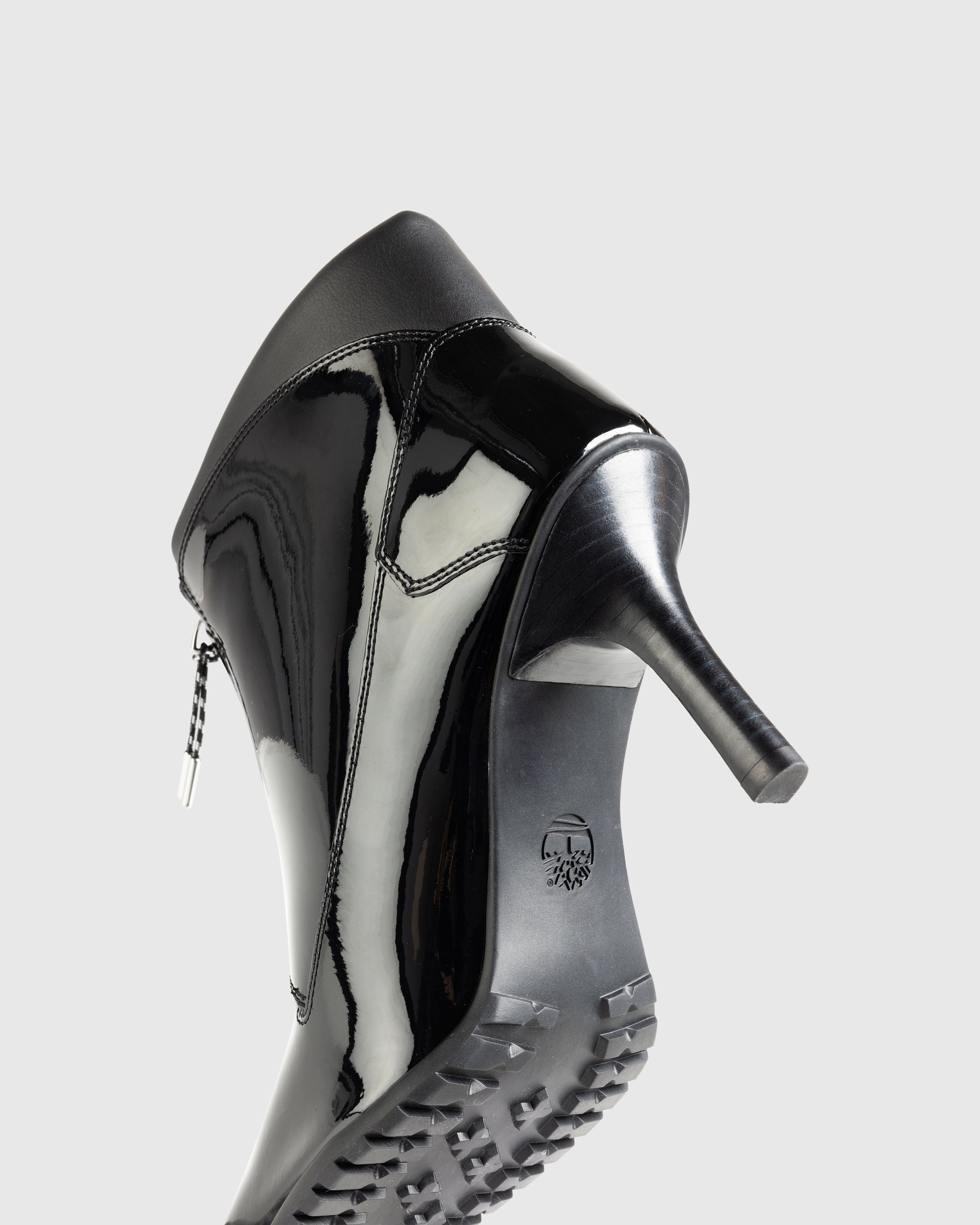 Veneda Carter x Timberland - MID ZIP UP BOOT BLACK PATENT LEATHER - Footwear - Black - Image 6