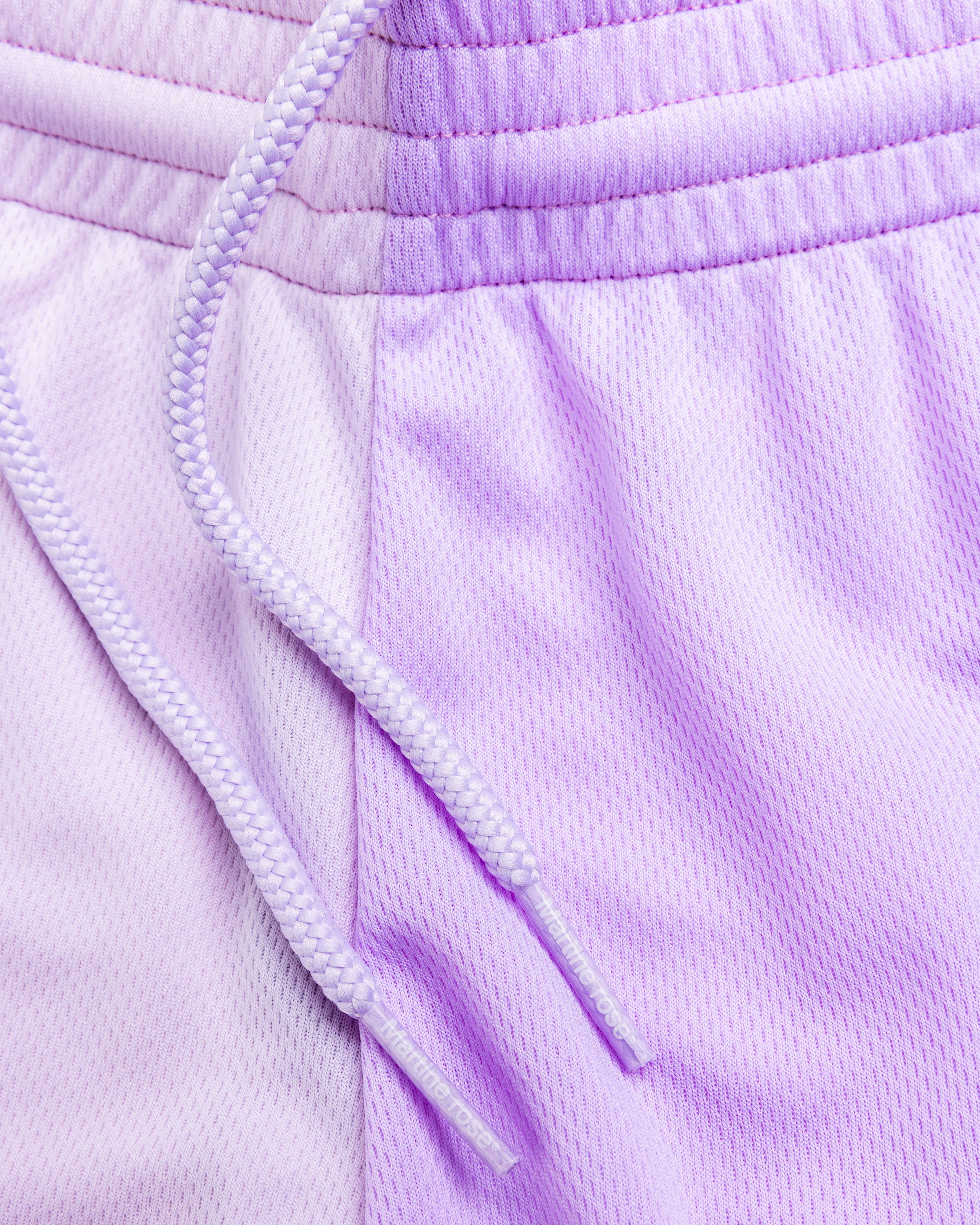 Martine Rose - Half & Half Football Short Lilac - Clothing - Purple - Image 7