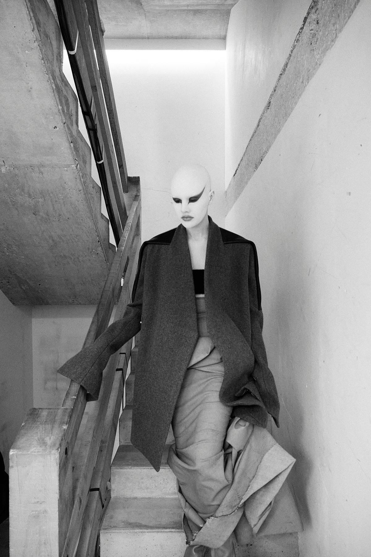 Rick Owens' Fall/Winter 2024 womenswear collection at Paris Fashion Week