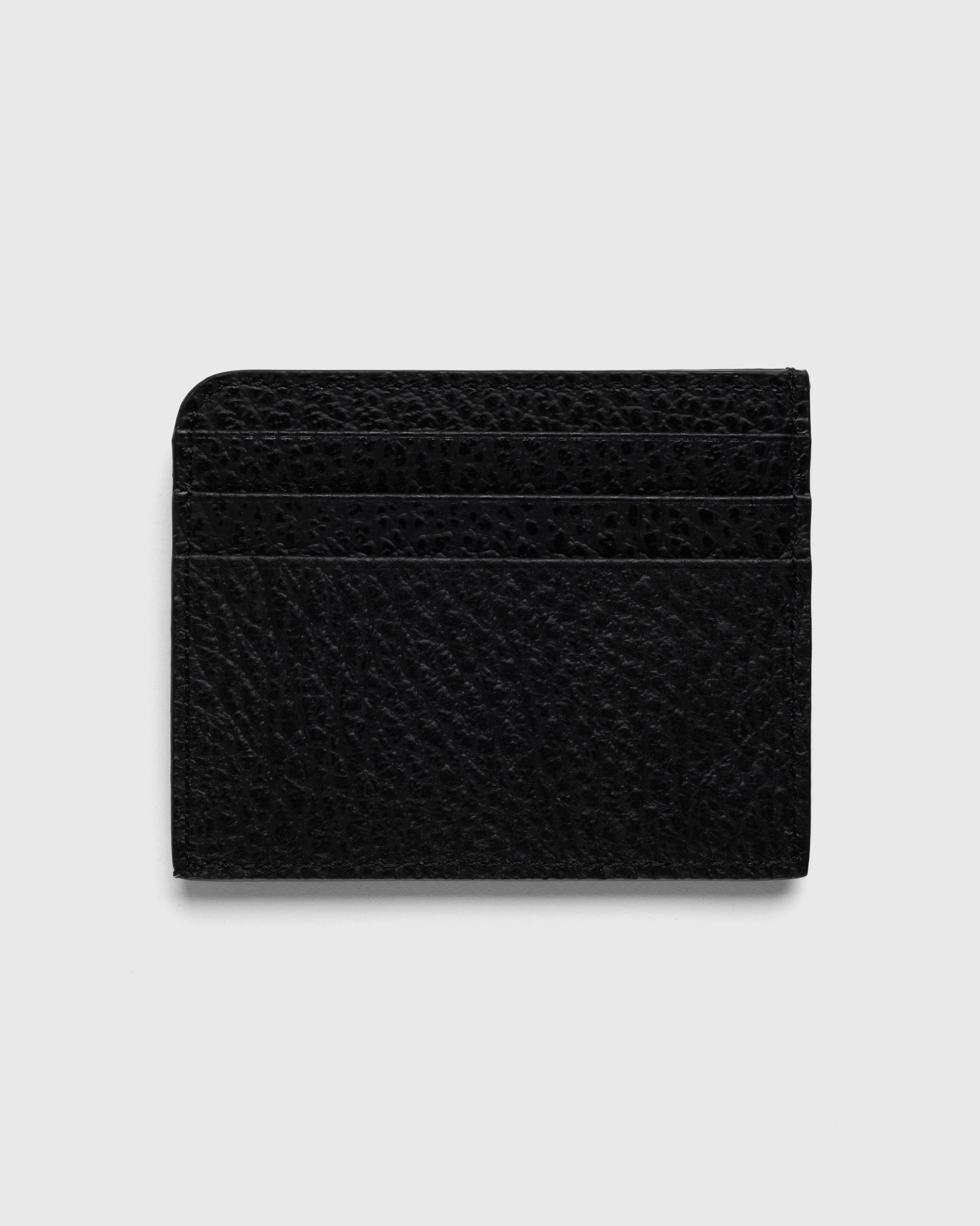 Maison Margiela - Leather Card Holder Black - Accessories - Black - Image 2